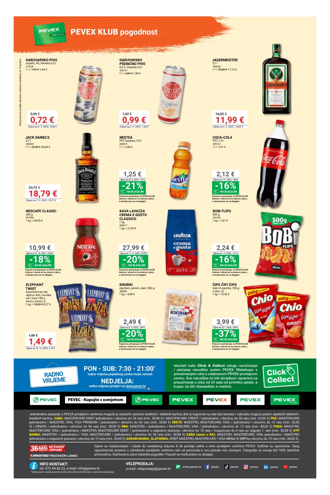 Pevex katalog Akcija 16.04. - 11.05.2026.