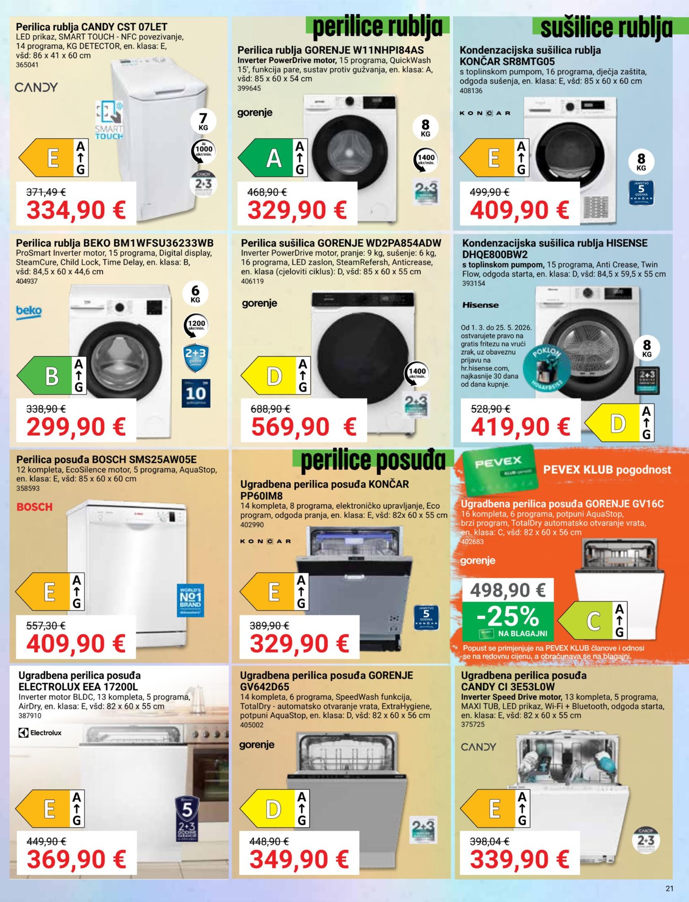 Pevex katalog Akcija 30.04. - 25.05.2026.