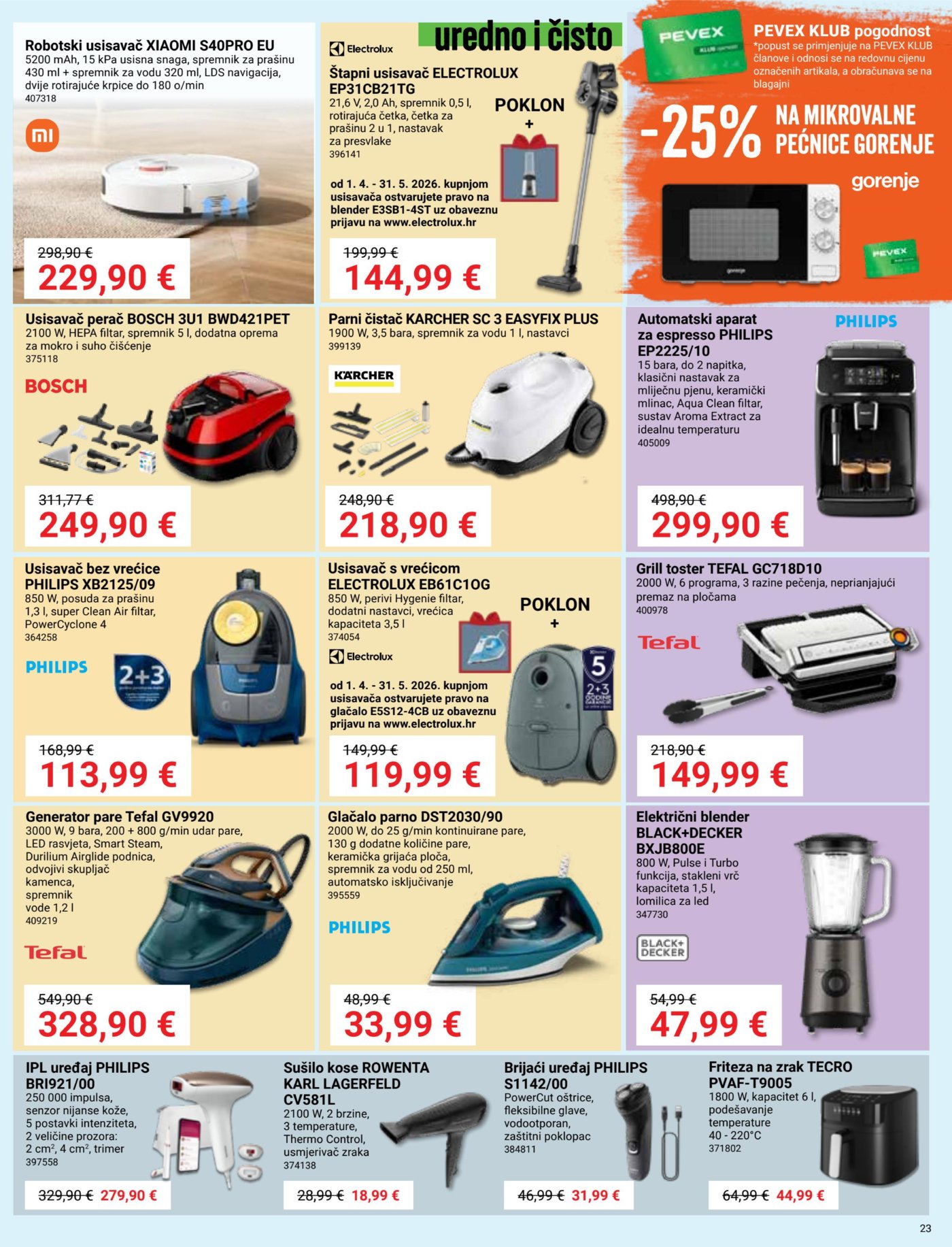 Pevex katalog Akcija 30.04. - 25.05.2026.