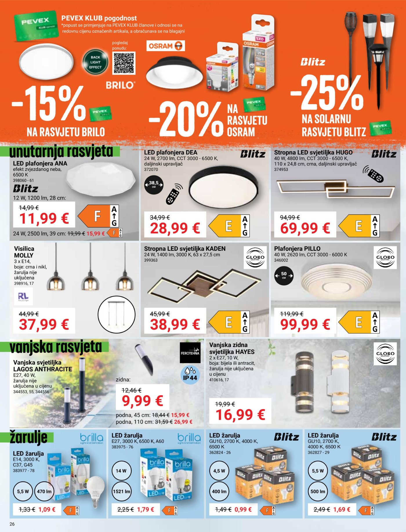 Pevex katalog Akcija 30.04. - 25.05.2026.