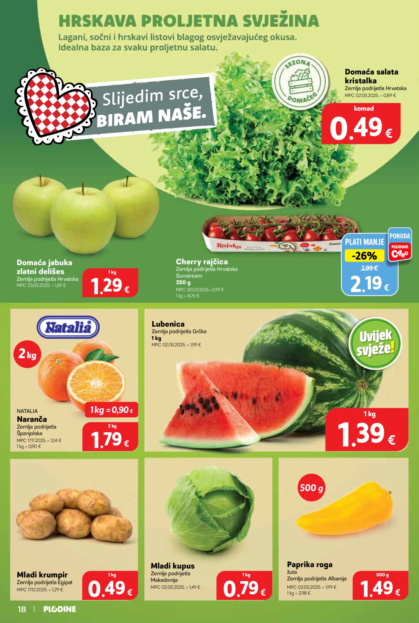 Plodine katalog Akcija 06.05.-12.05.2026.