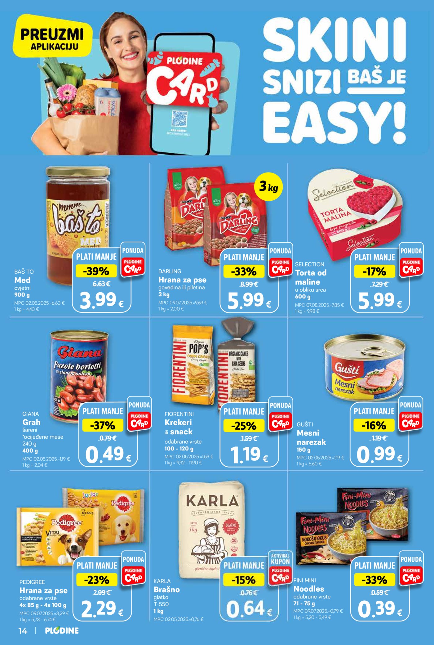 Plodine katalog Akcija 22.04. - 28.04.2026.