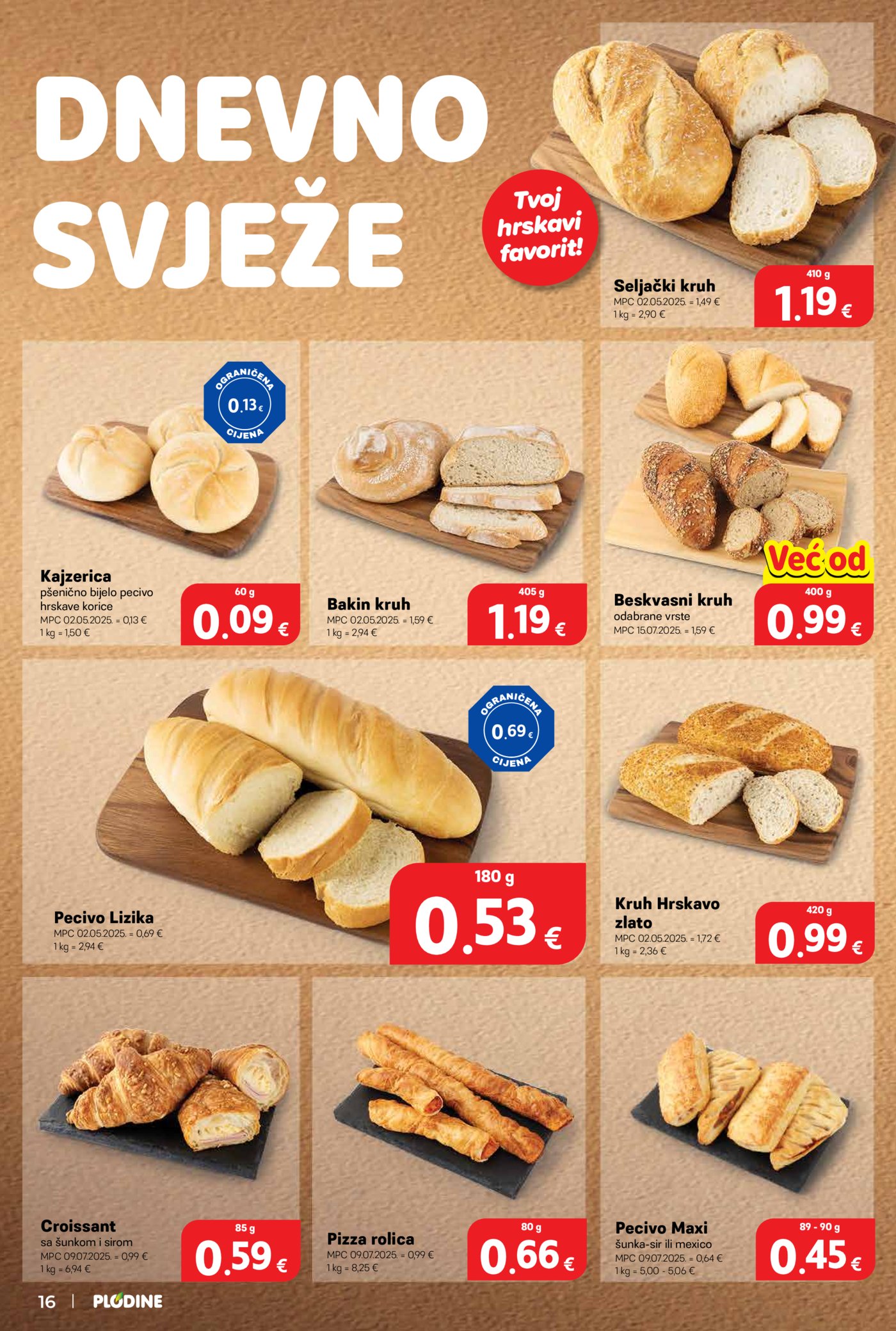 Plodine katalog Akcija 22.04. - 28.04.2026.