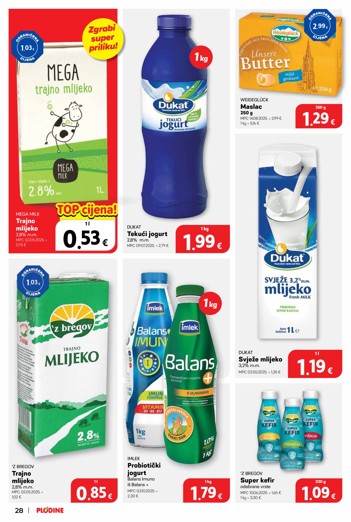 Plodine katalog Akcija 22.04. - 28.04.2026.