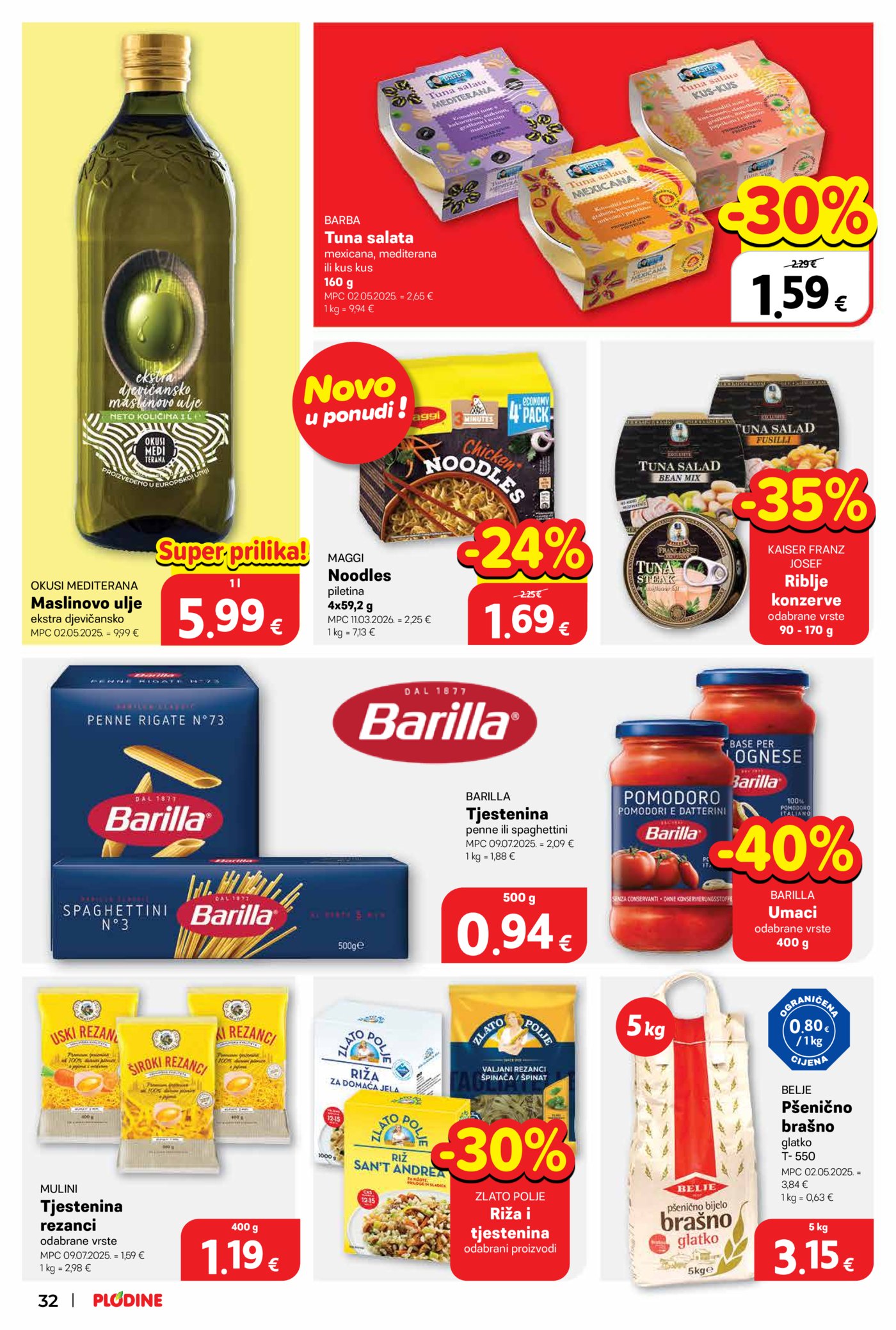 Plodine katalog Akcija 22.04. - 28.04.2026.