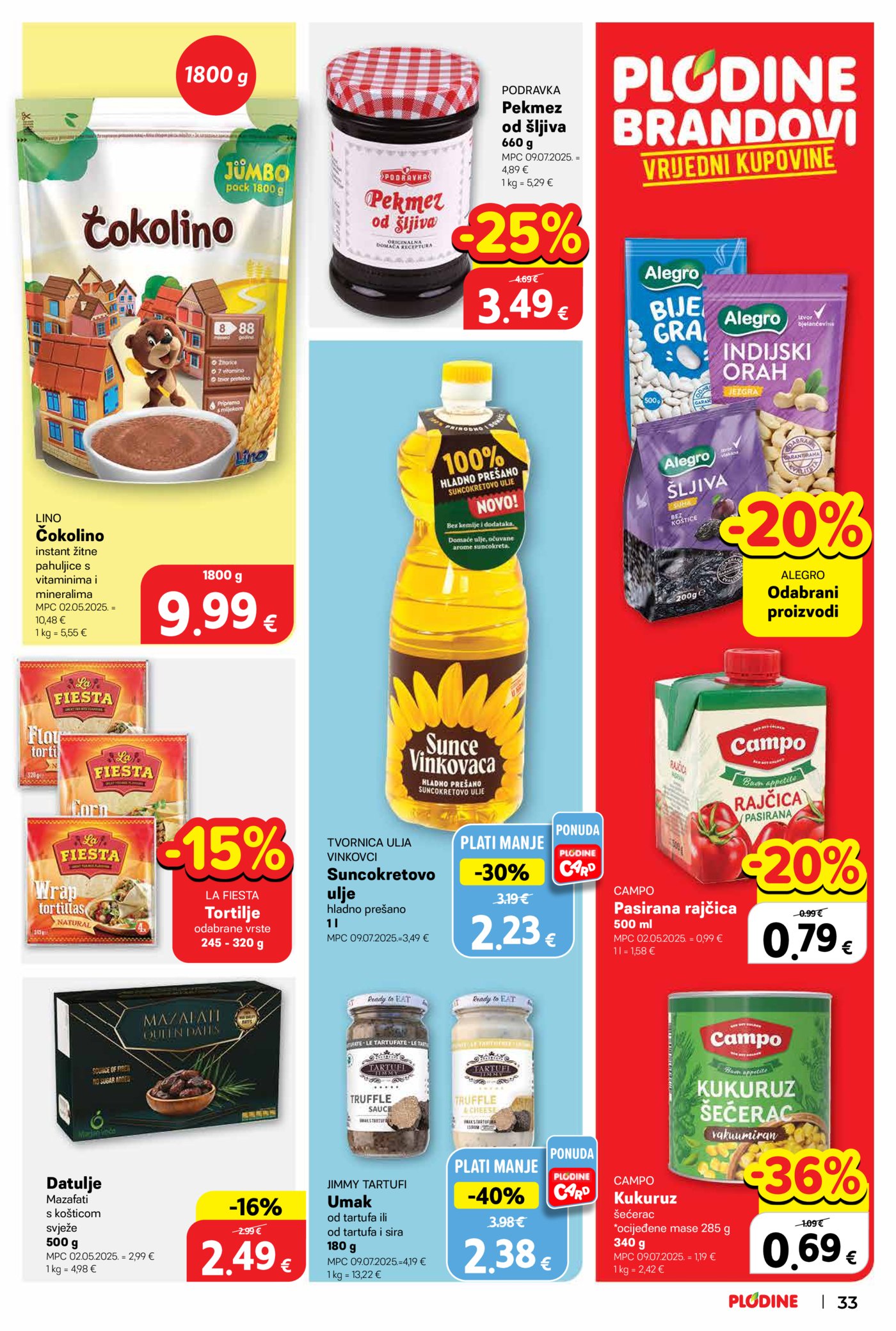 Plodine katalog Akcija 22.04. - 28.04.2026.