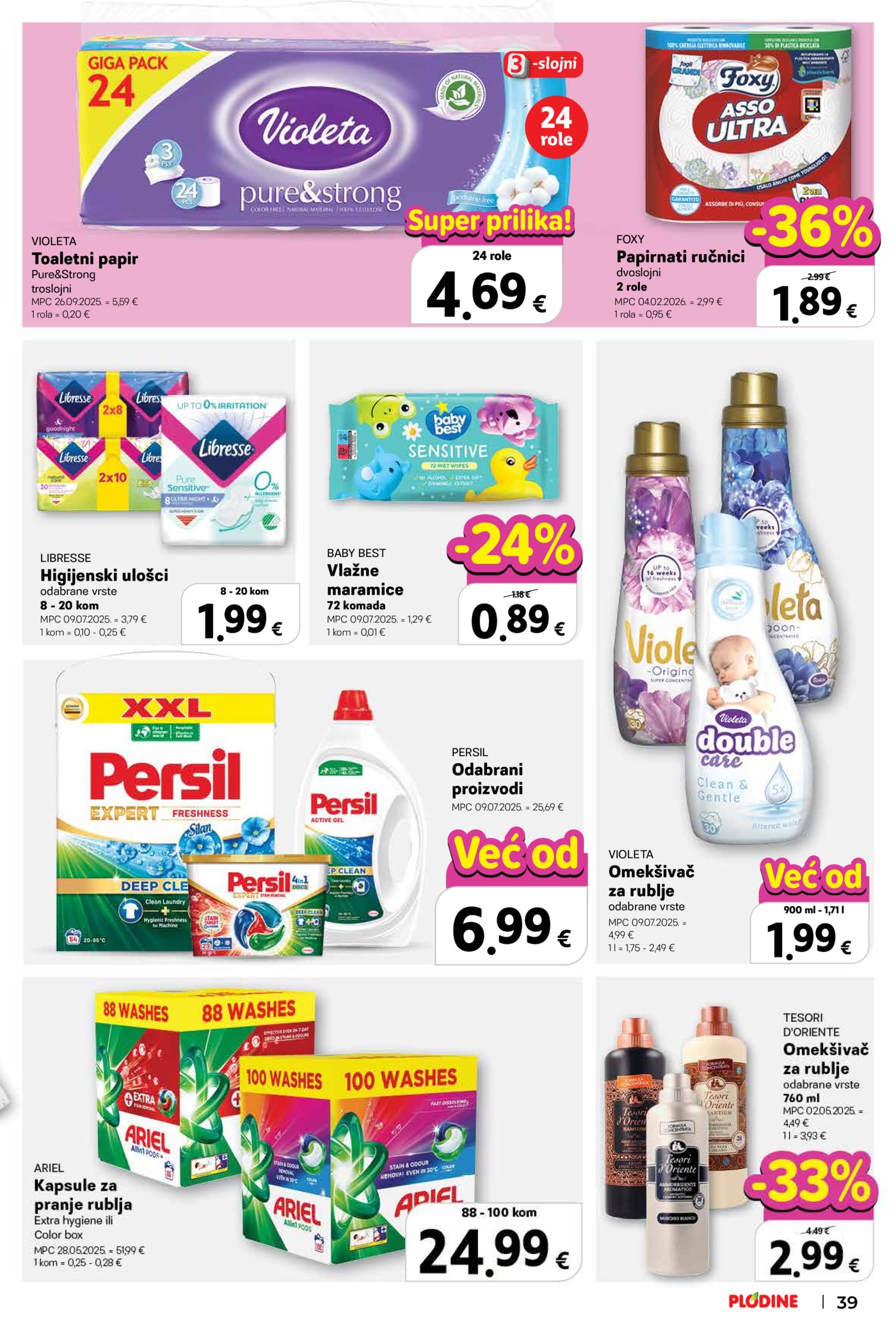 Plodine katalog Akcija 22.04. - 28.04.2026.