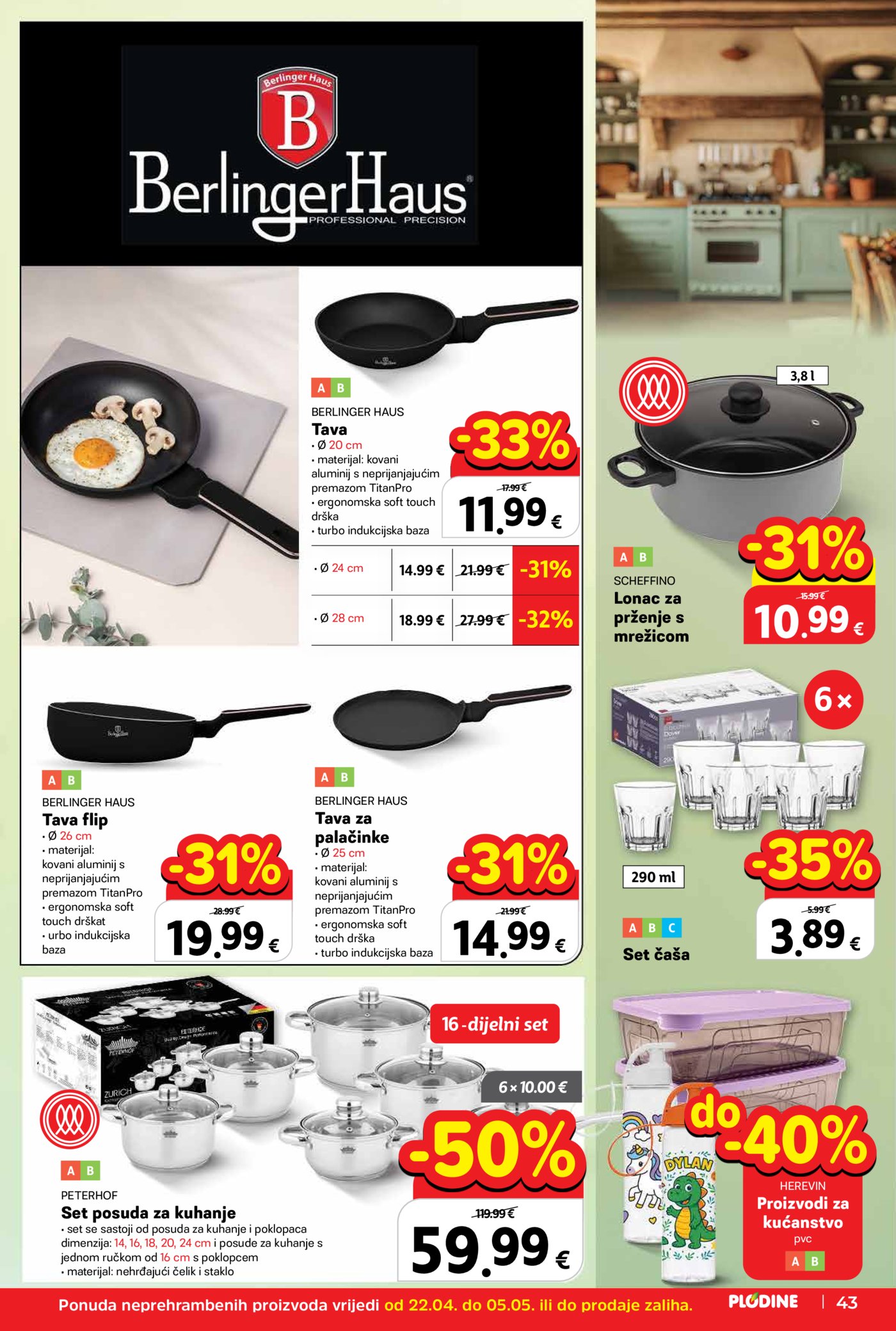 Plodine katalog Akcija 22.04. - 28.04.2026.