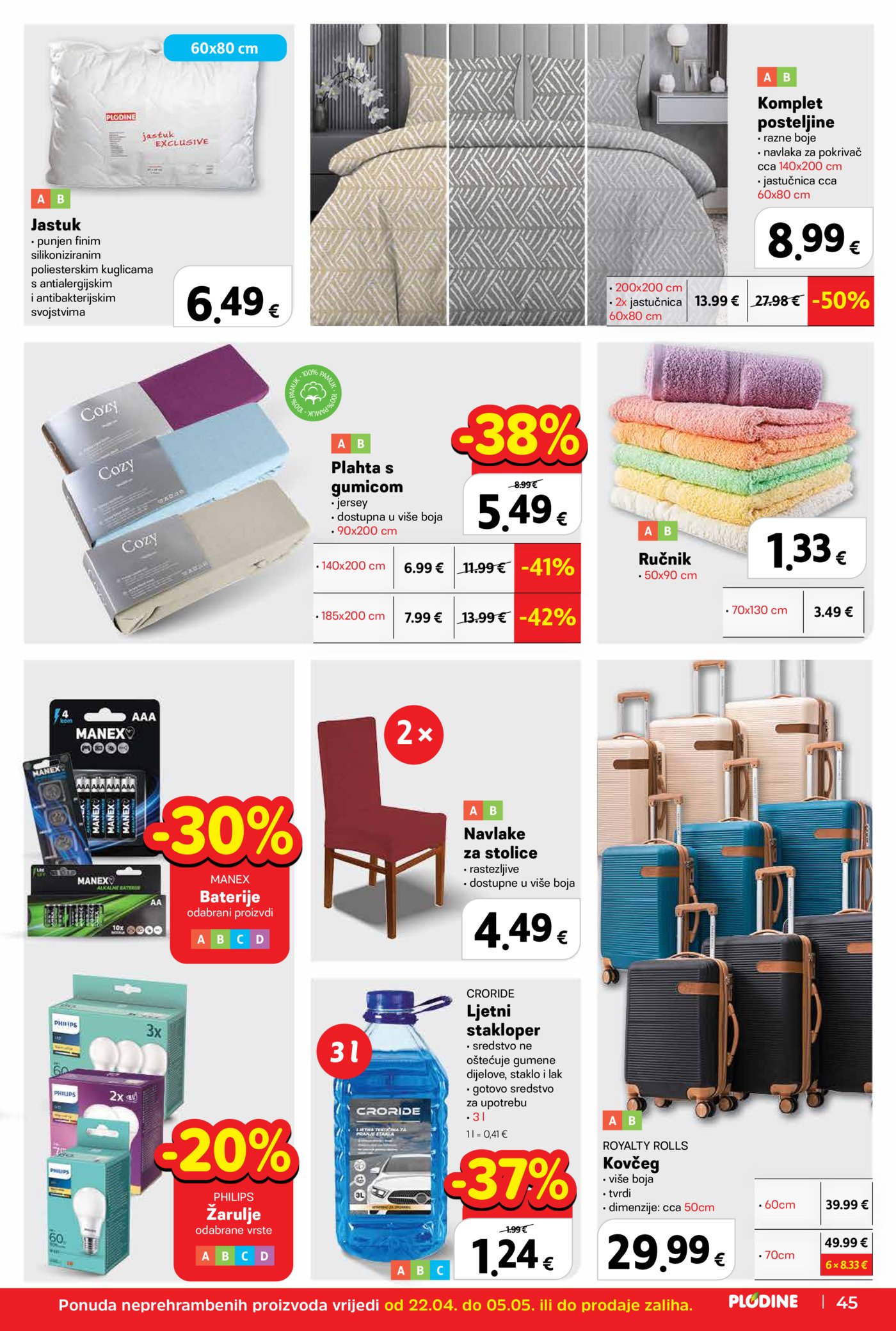 Plodine katalog Akcija 22.04. - 28.04.2026.