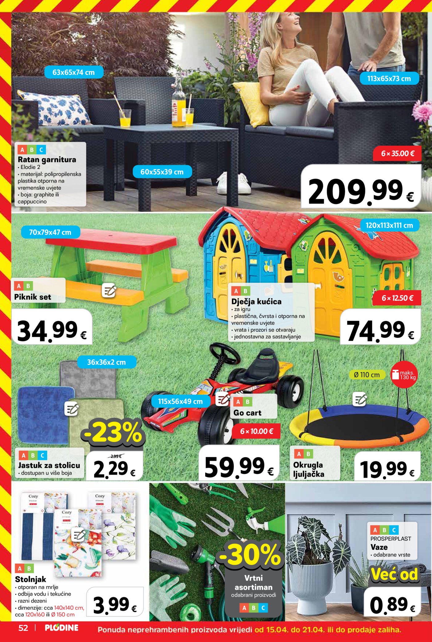 Plodine katalog Akcija 22.04. - 28.04.2026.