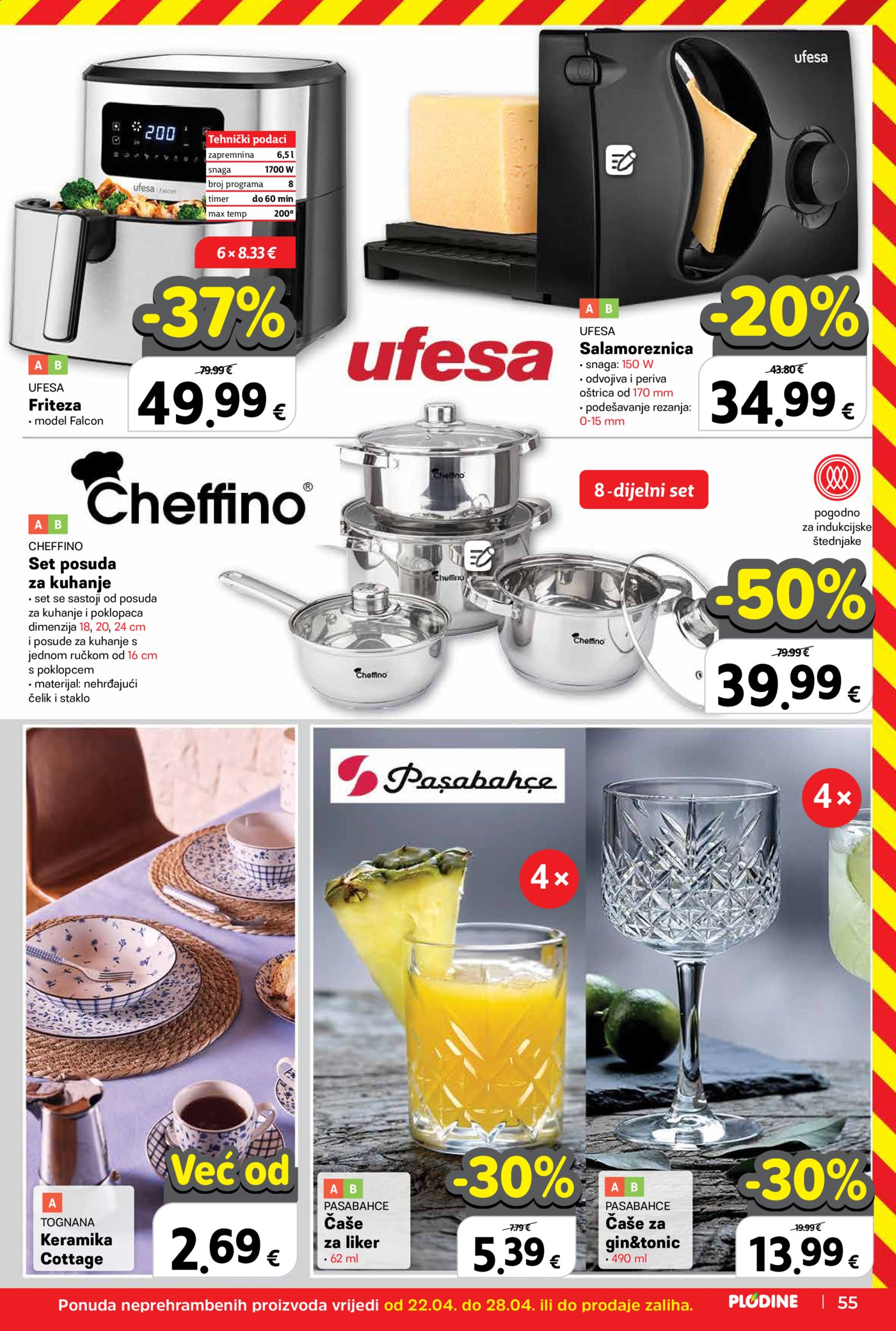 Plodine katalog Akcija 22.04. - 28.04.2026.