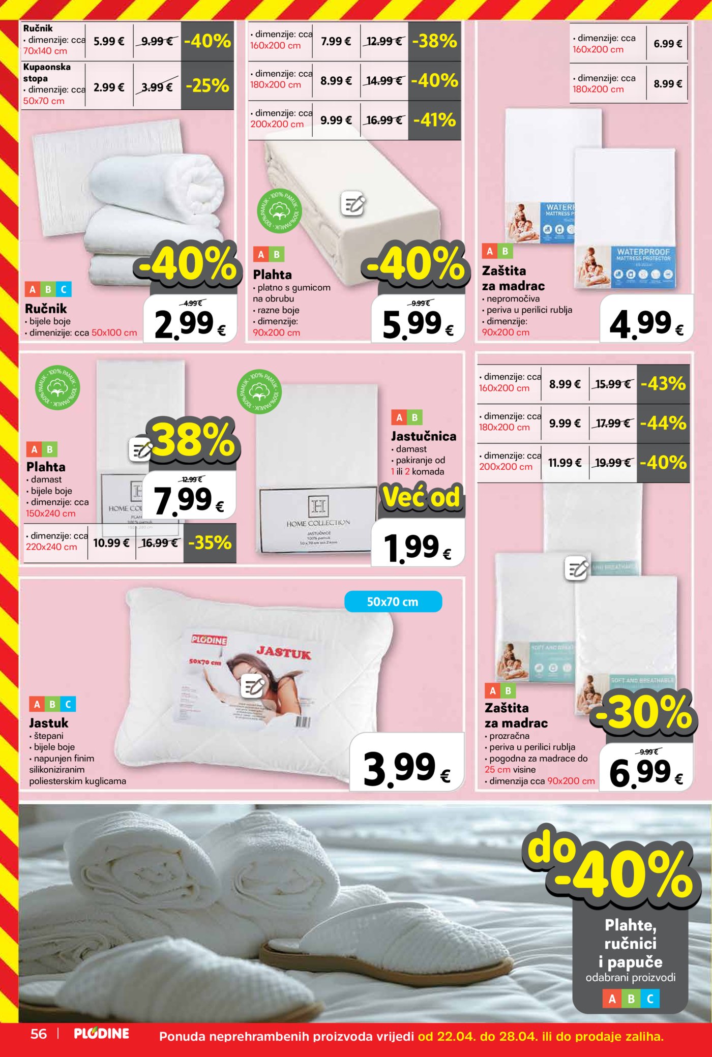 Plodine katalog Akcija 22.04. - 28.04.2026.