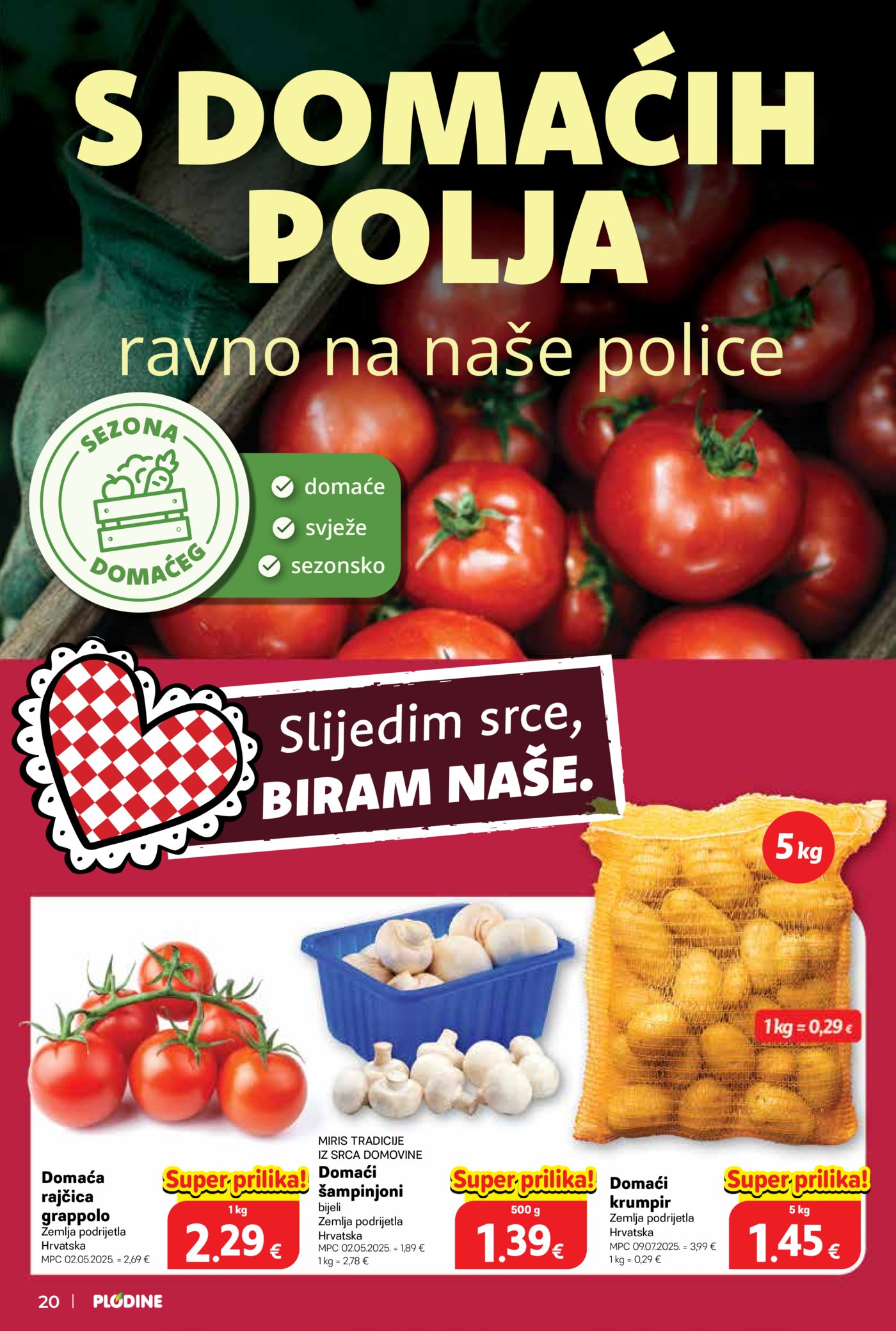 Plodine katalog Uvijek od akcije 29.04.-05.05.2026.
