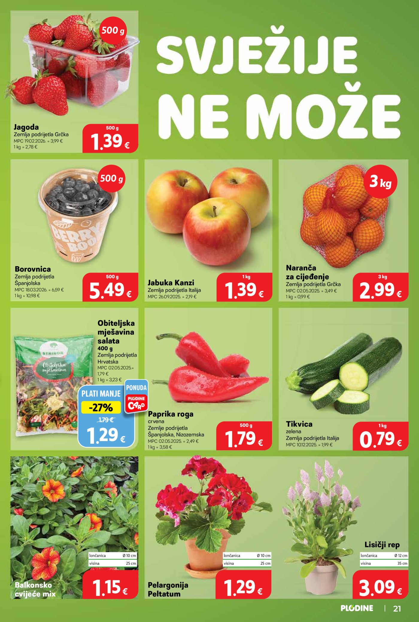 Plodine katalog Uvijek od akcije 29.04.-05.05.2026.