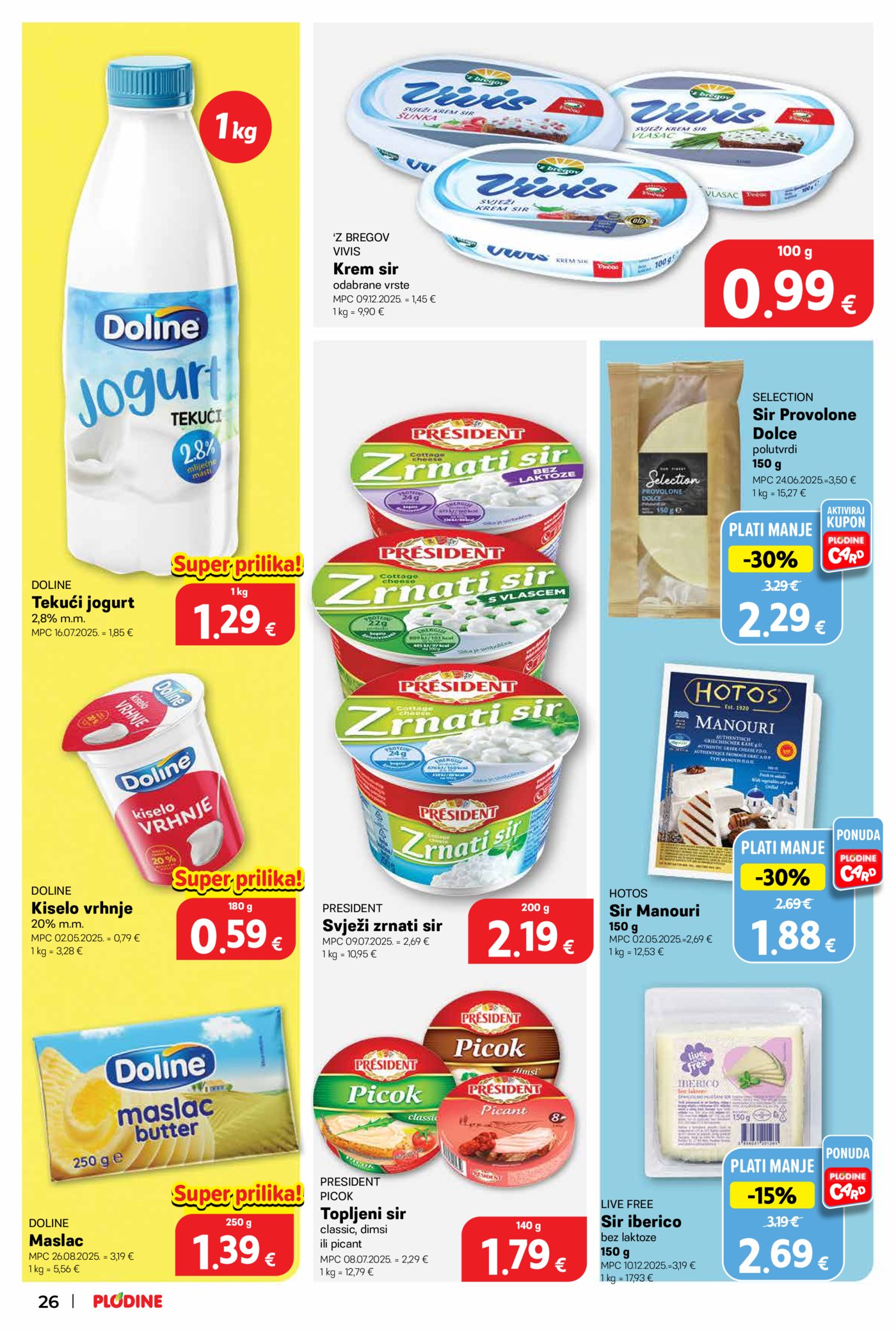 Plodine katalog Uvijek od akcije 29.04.-05.05.2026.