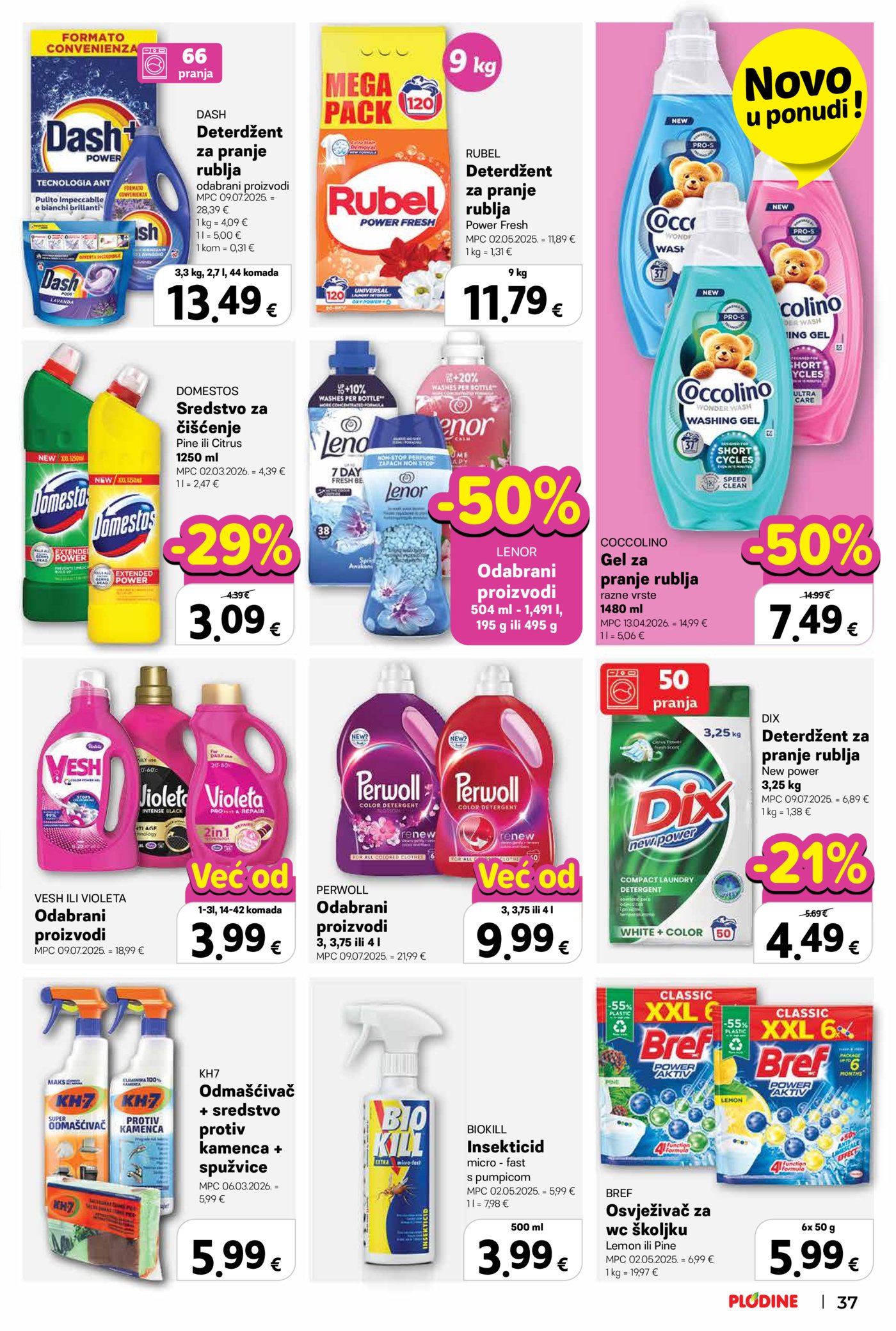 Plodine katalog Uvijek od akcije 29.04.-05.05.2026.