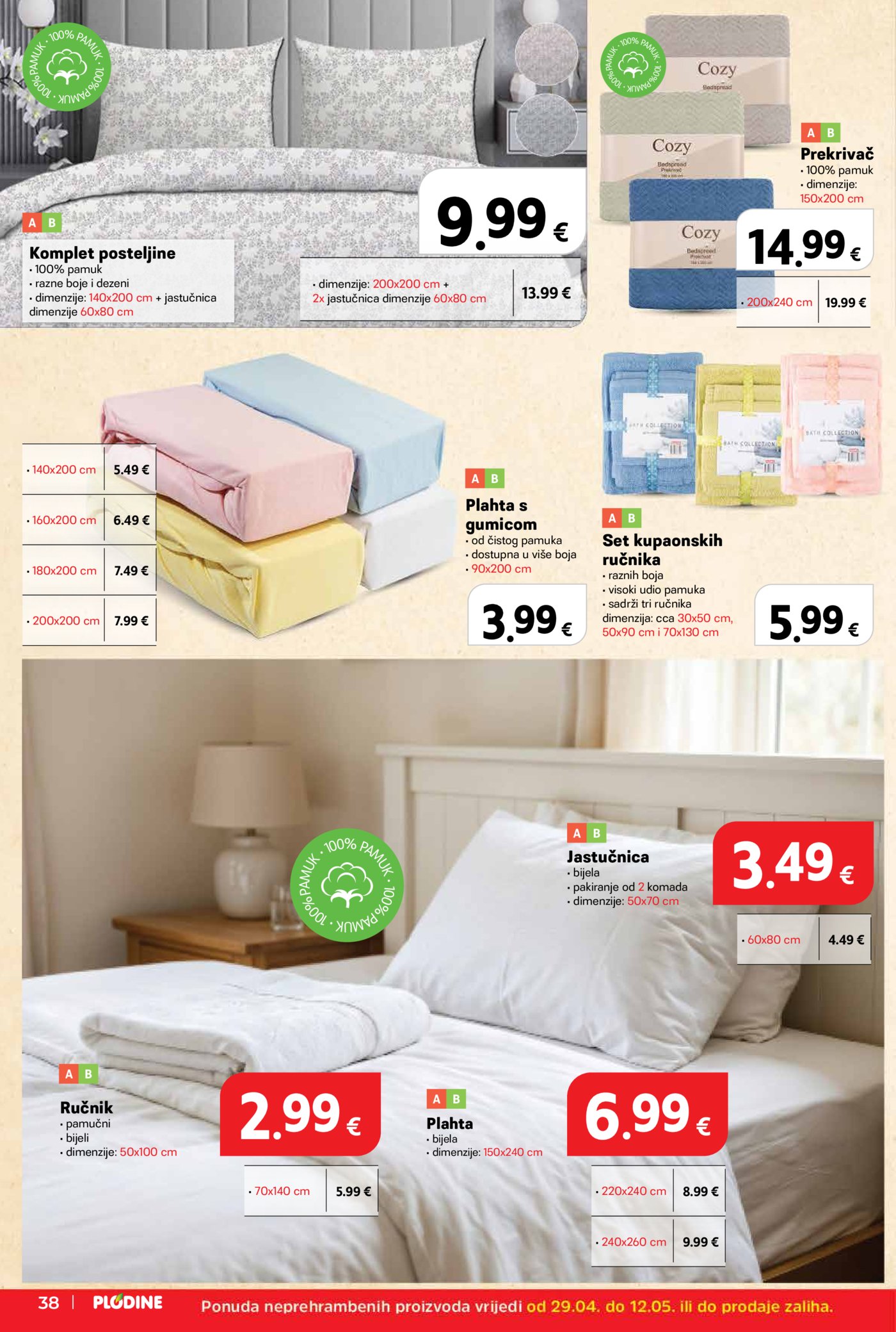 Plodine katalog Uvijek od akcije 29.04.-05.05.2026.