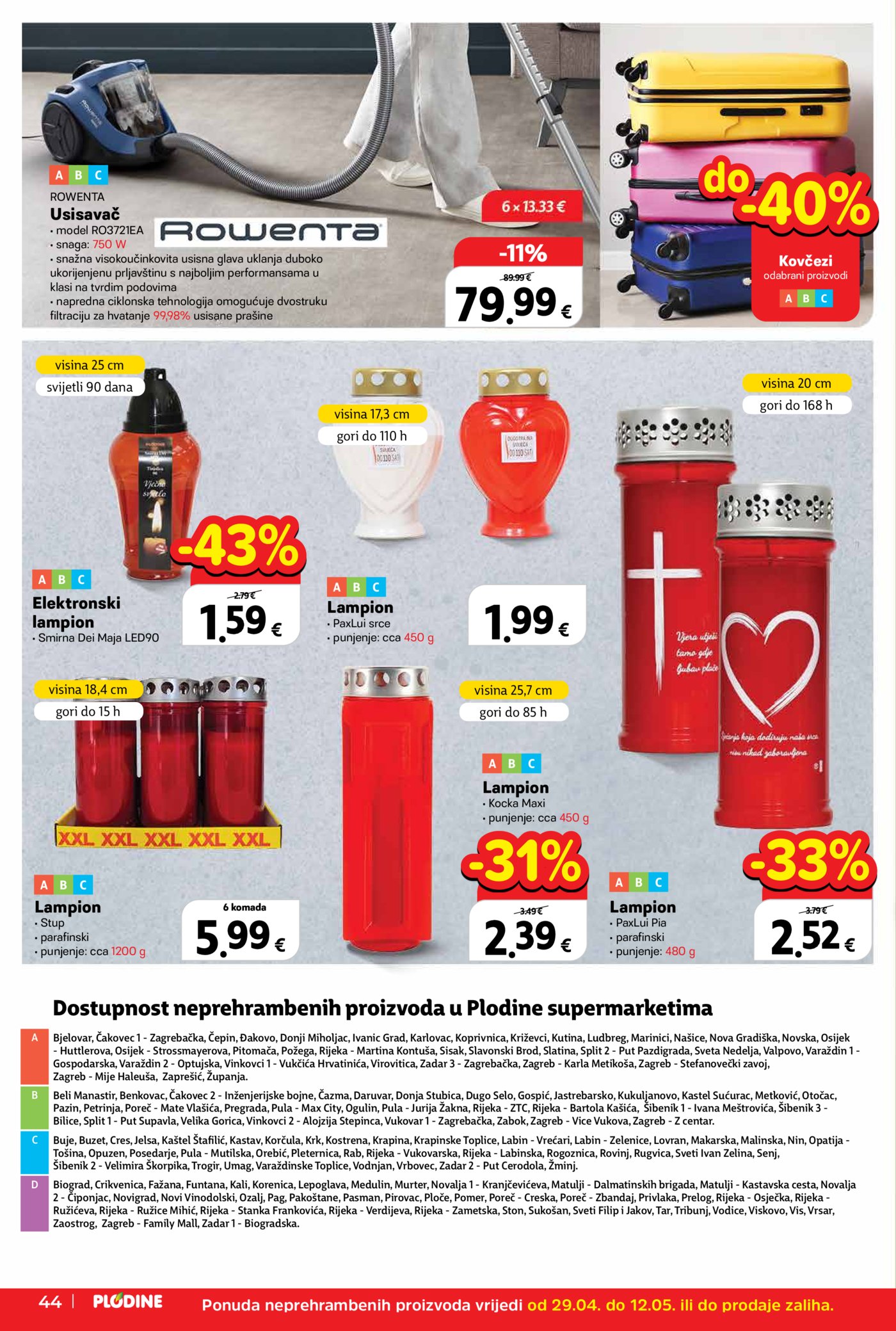 Plodine katalog Uvijek od akcije 29.04.-05.05.2026.