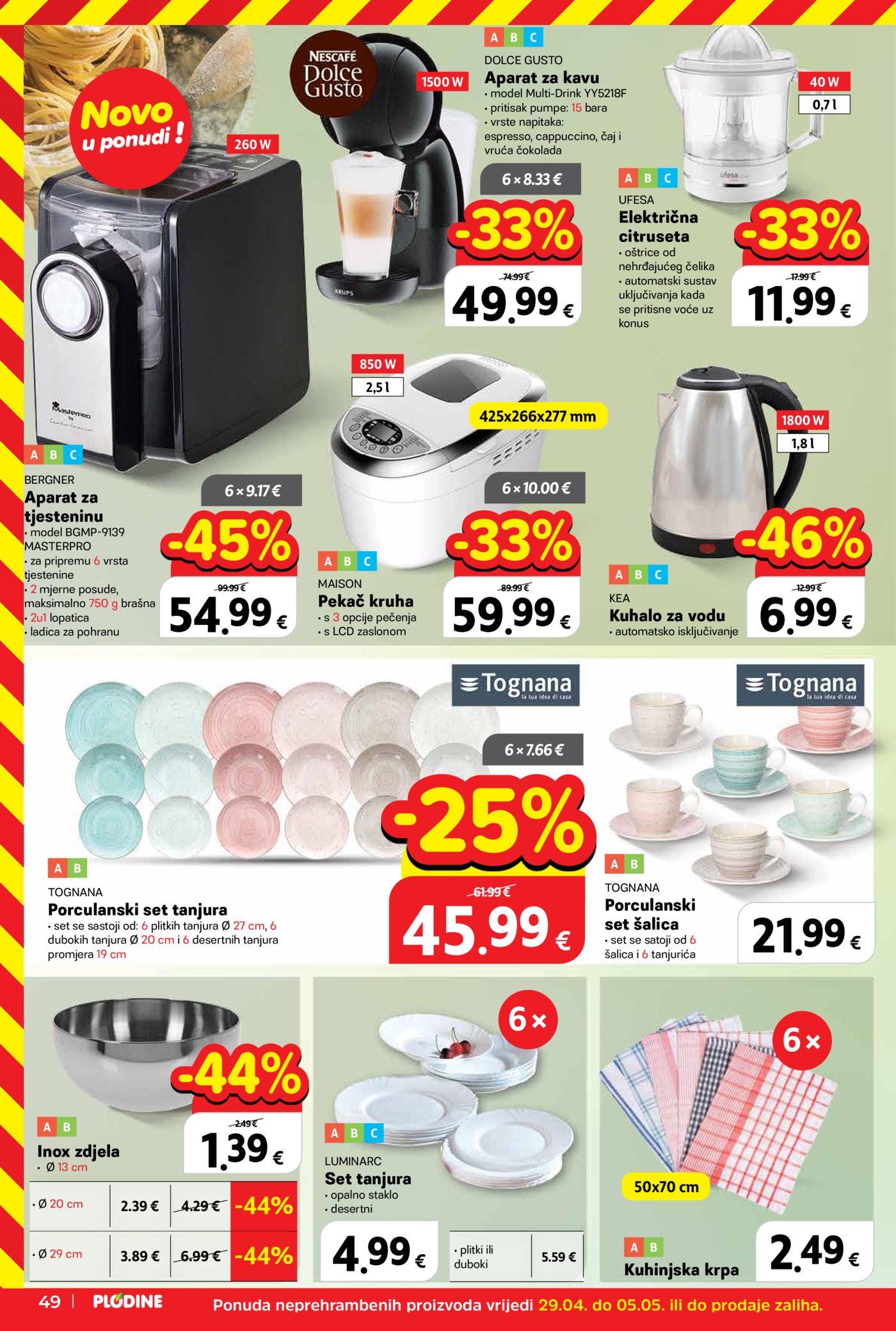 Plodine katalog Uvijek od akcije 29.04.-05.05.2026.