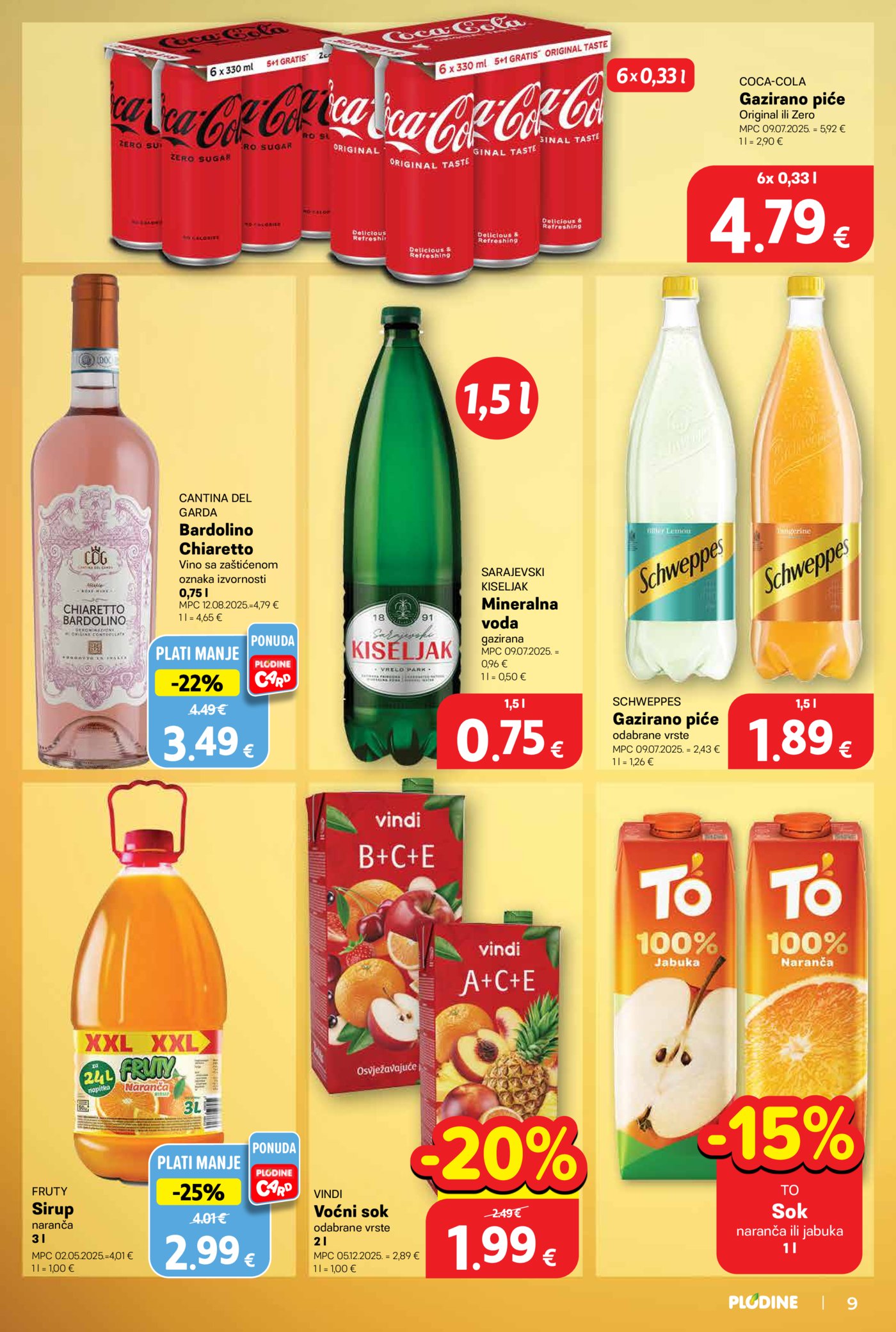 Plodine katalog Uvijek od akcije 29.04.-05.05.2026.