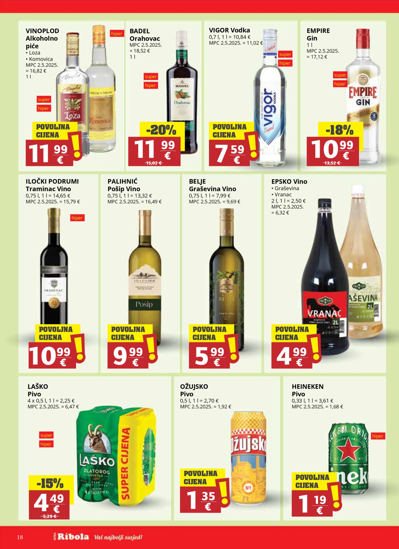 Ribola katalog Akcija 15.04. - 21.04.2026.