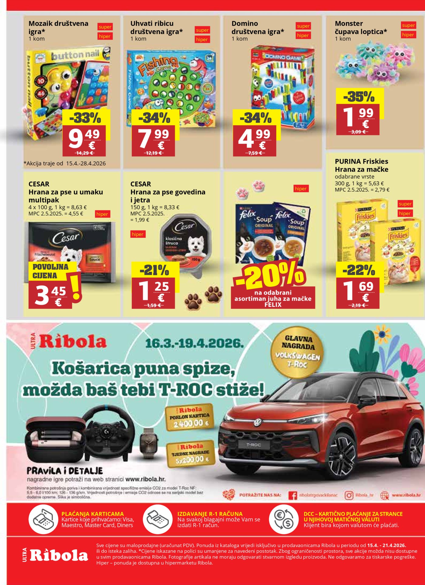Ribola katalog Akcija 15.04. - 21.04.2026.