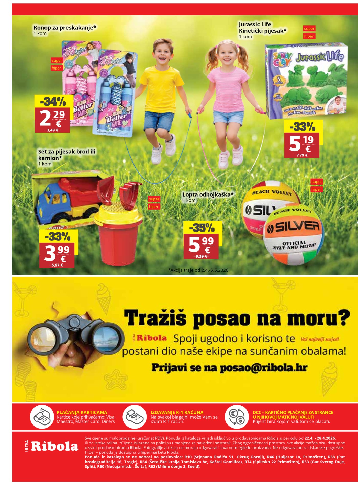 Ribola katalog Akcija 22.04. - 28.04.2026.
