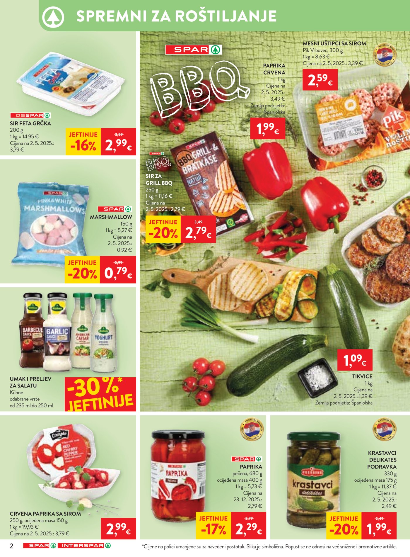 SPAR - INTERSPAR katalog Akcija 22.04. - 28.04.2026.