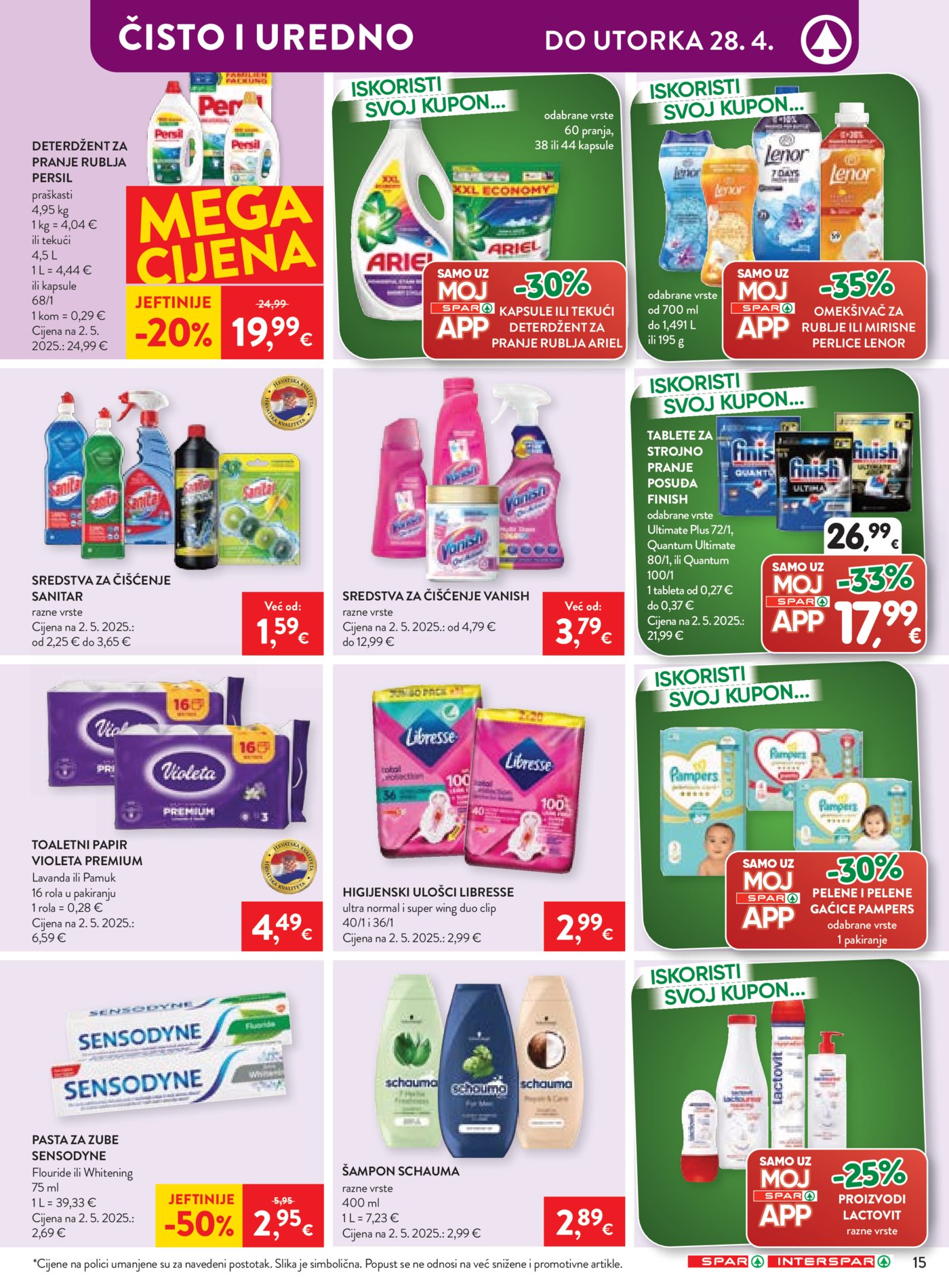 SPAR - INTERSPAR katalog Akcija 22.04. - 28.04.2026.