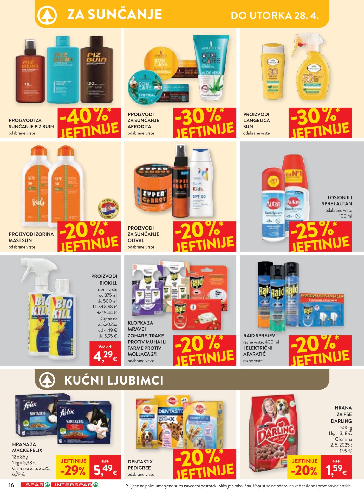 SPAR - INTERSPAR katalog Akcija 22.04. - 28.04.2026.