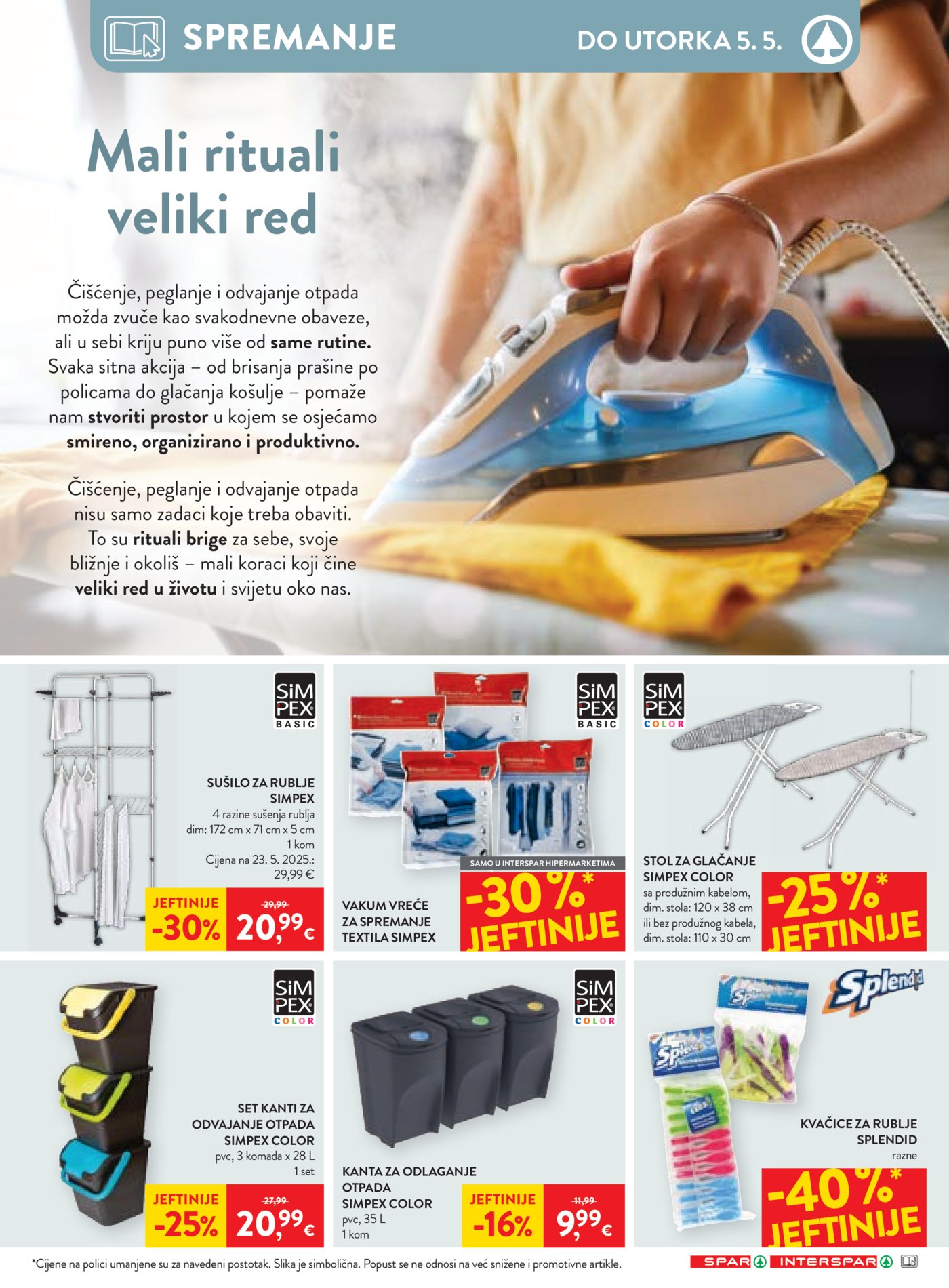 SPAR - INTERSPAR katalog Akcija 22.04. - 28.04.2026.