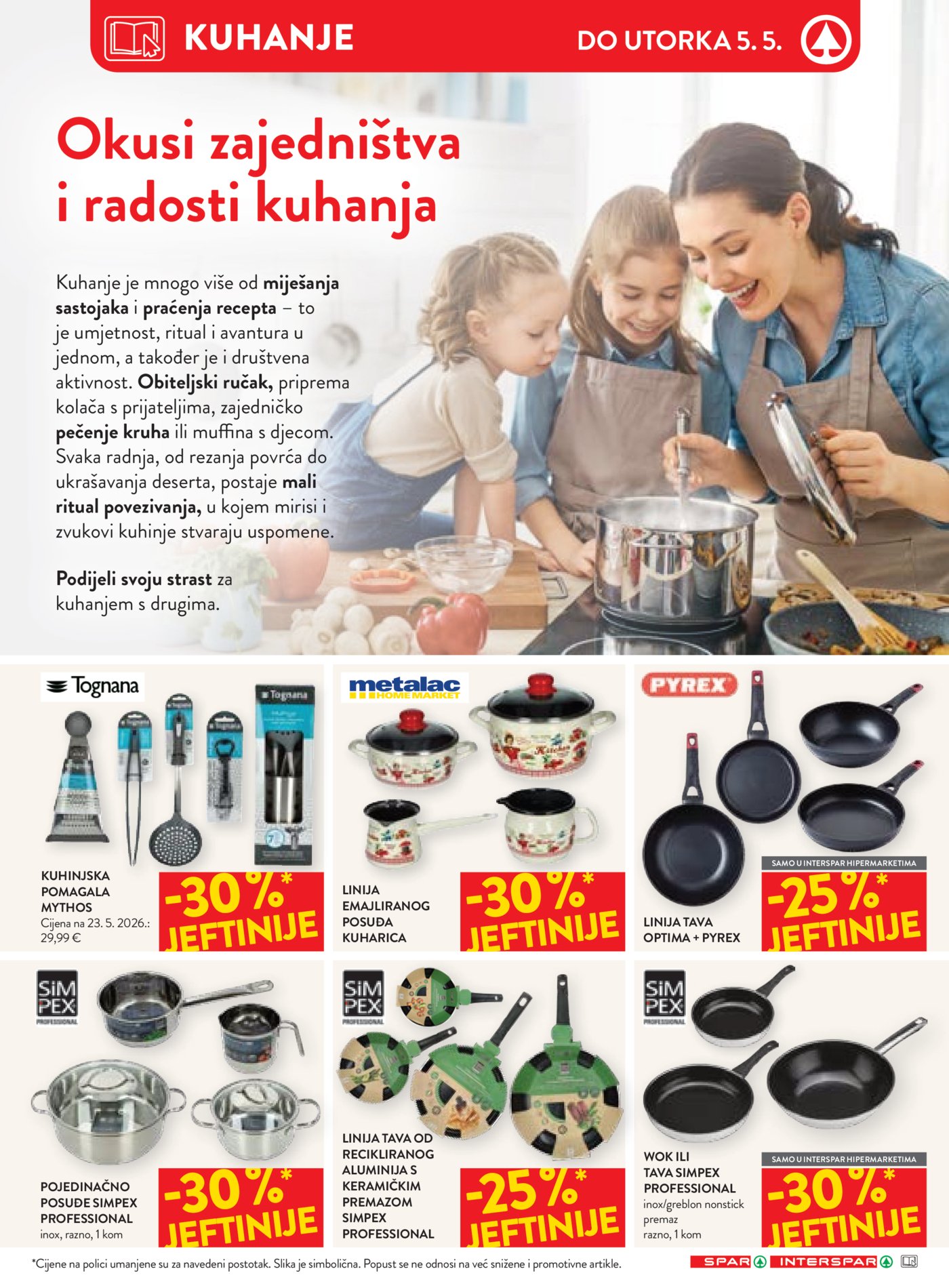 SPAR - INTERSPAR katalog Akcija 22.04. - 28.04.2026.