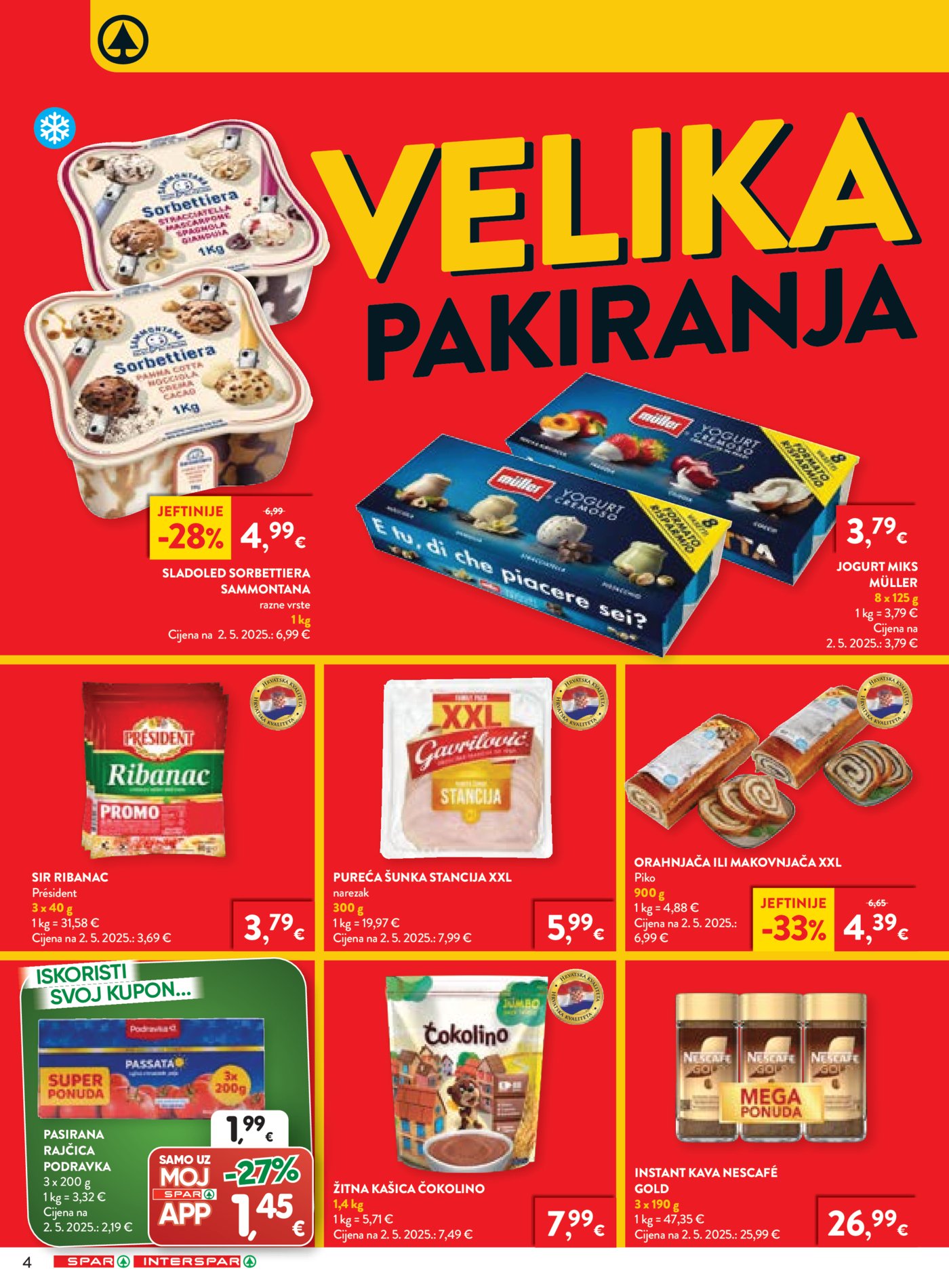 SPAR - INTERSPAR katalog Akcija 22.04. - 28.04.2026.