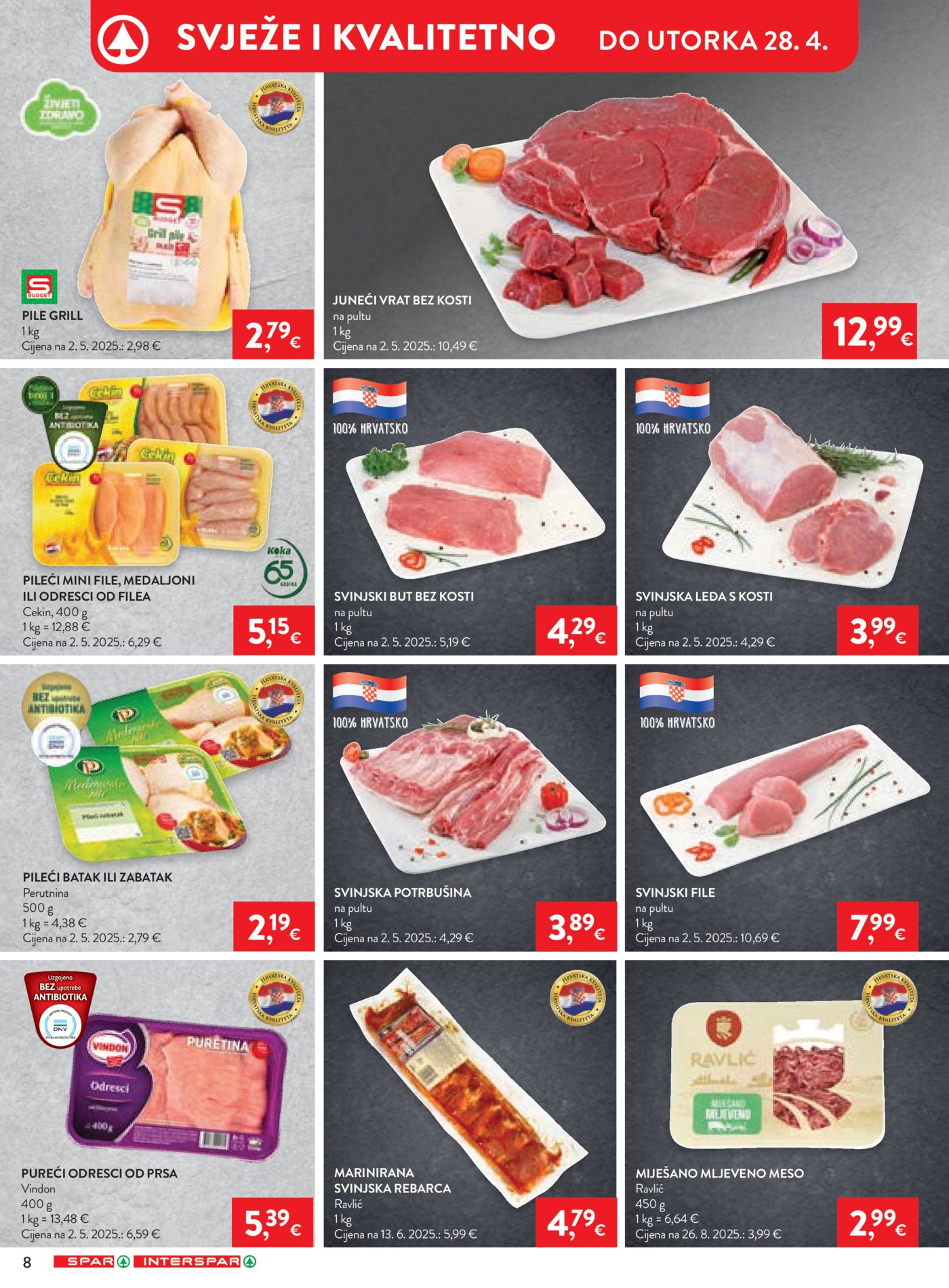 SPAR - INTERSPAR katalog Akcija 22.04. - 28.04.2026.