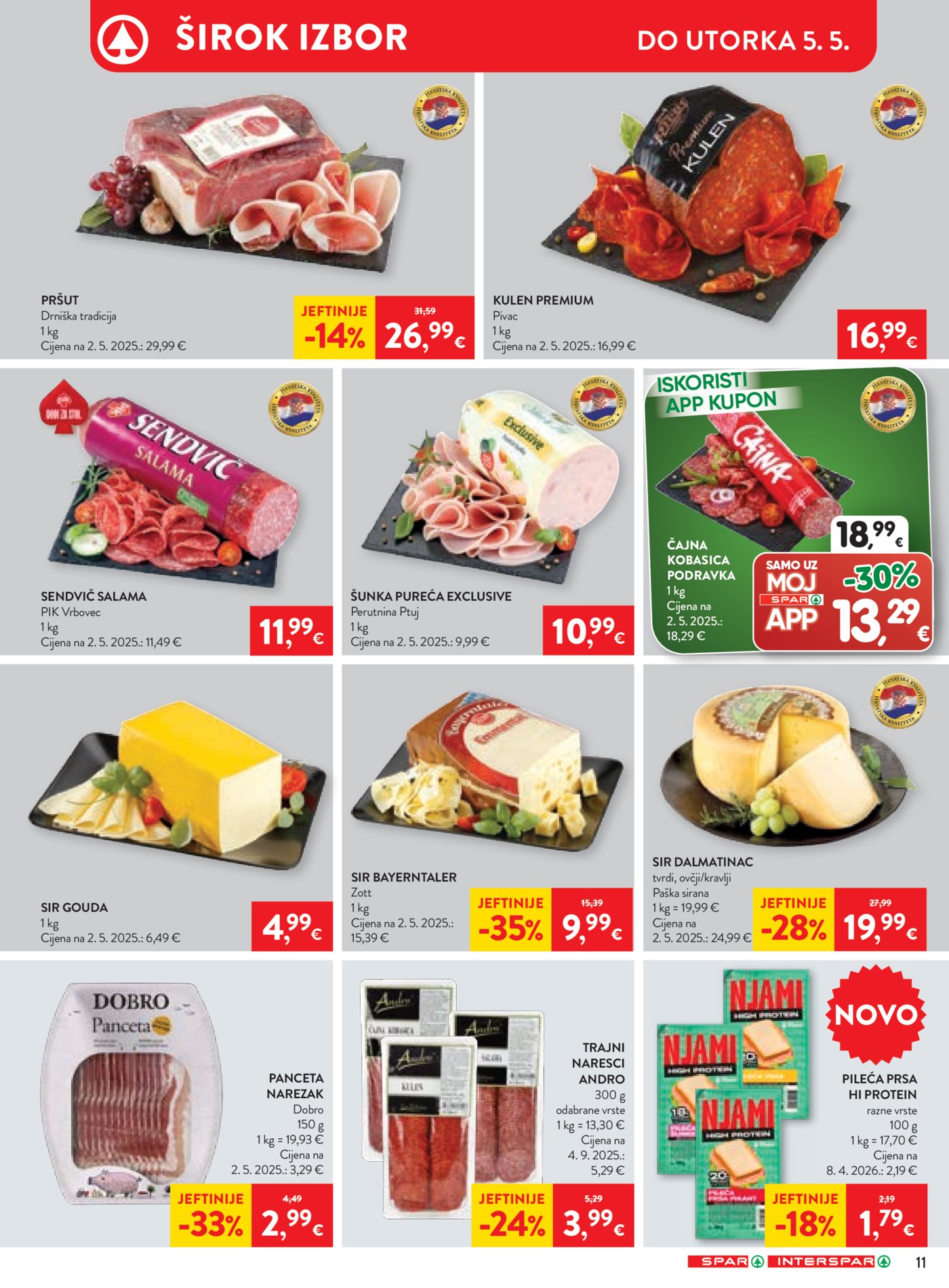 SPAR - INTERSPAR katalog Akcija 29.04. - 05.05.2026.