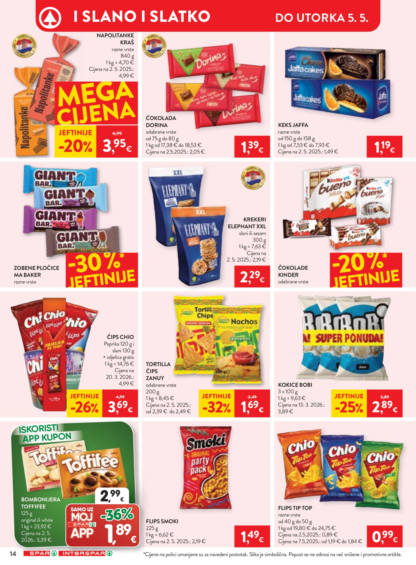 SPAR - INTERSPAR katalog Akcija 29.04. - 05.05.2026.