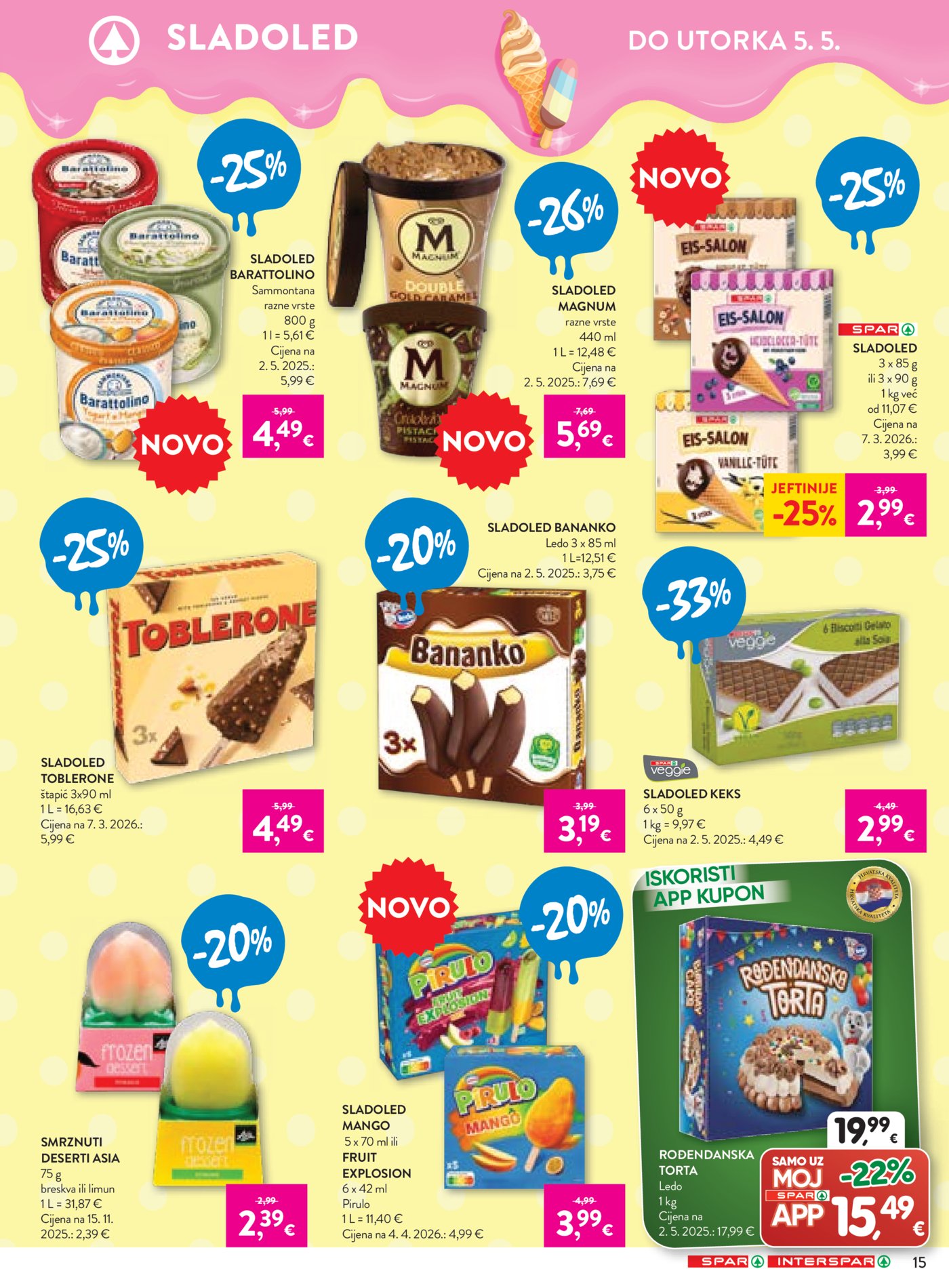 SPAR - INTERSPAR katalog Akcija 29.04. - 05.05.2026.