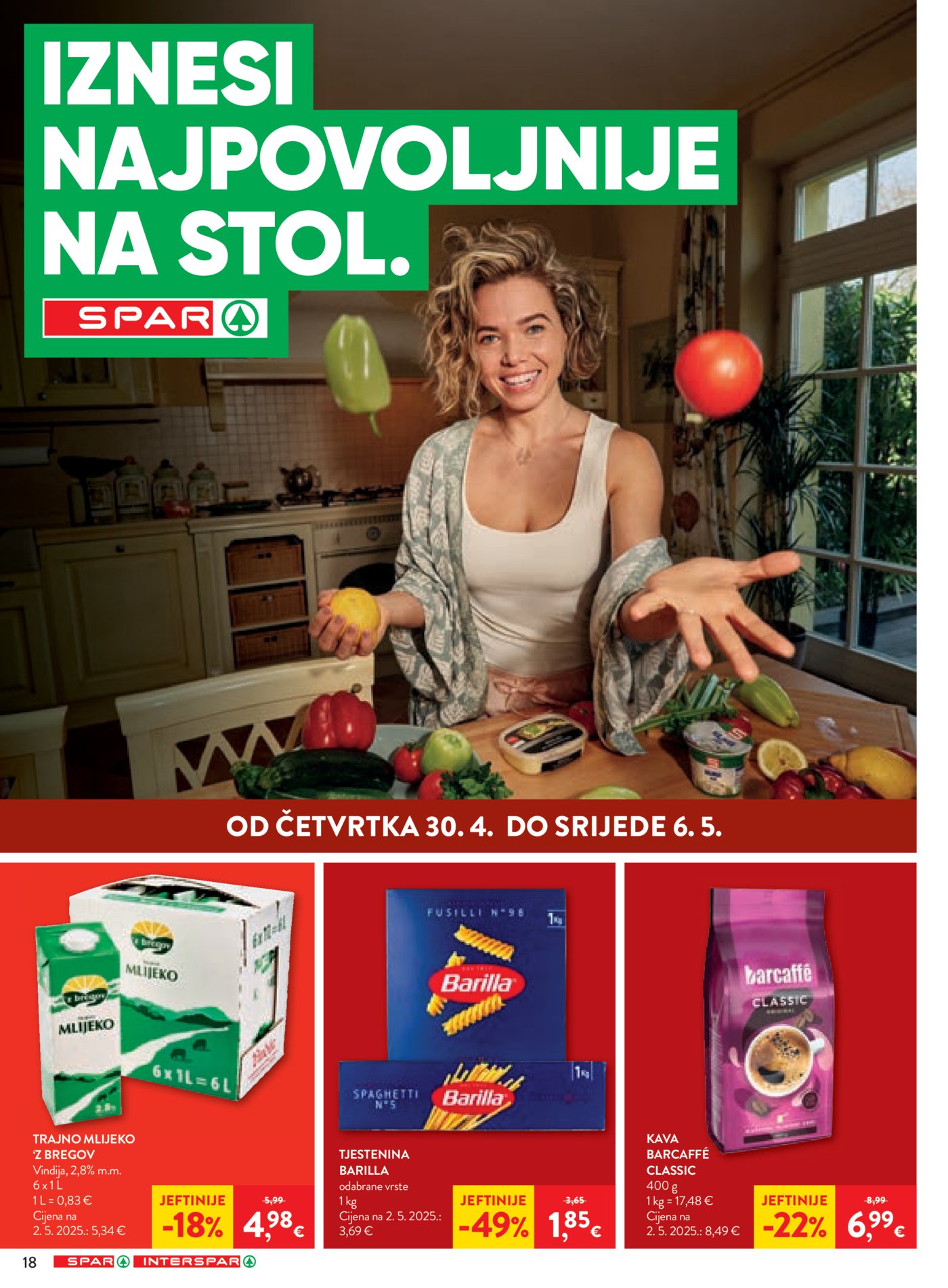 SPAR - INTERSPAR katalog Akcija 29.04. - 05.05.2026.