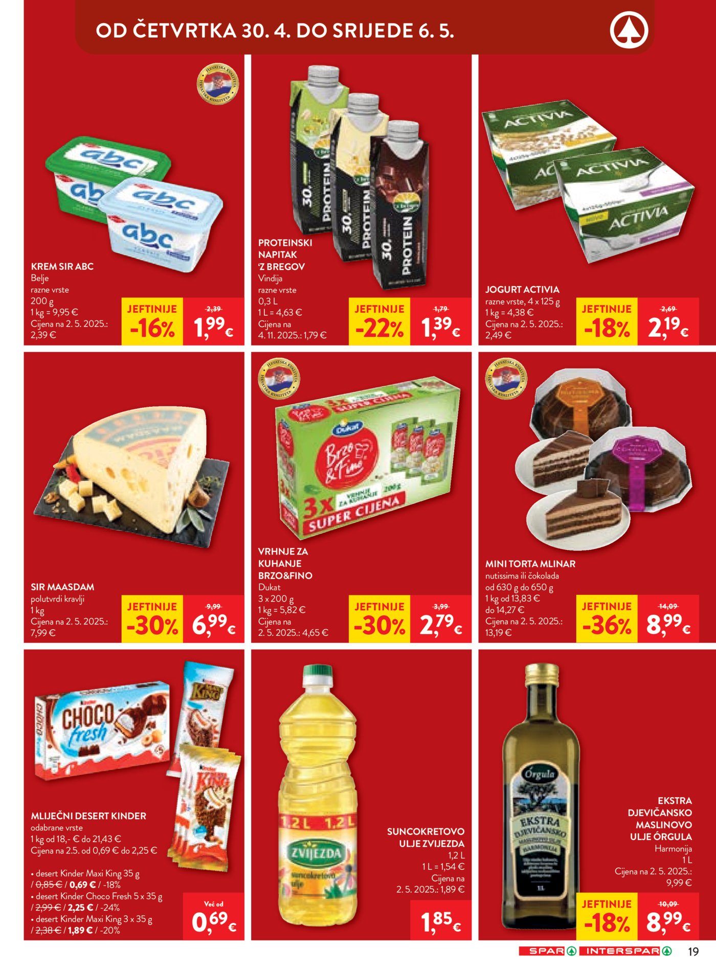 SPAR - INTERSPAR katalog Akcija 29.04. - 05.05.2026.