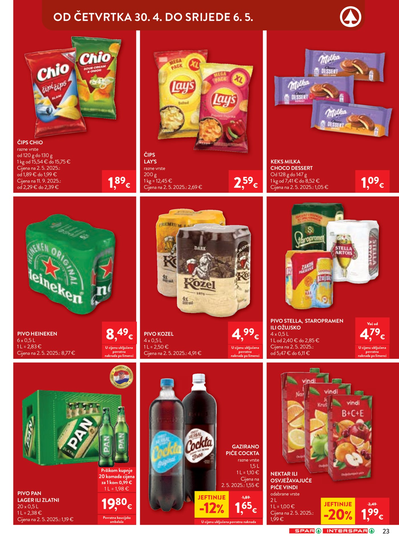 SPAR - INTERSPAR katalog Akcija 29.04. - 05.05.2026.