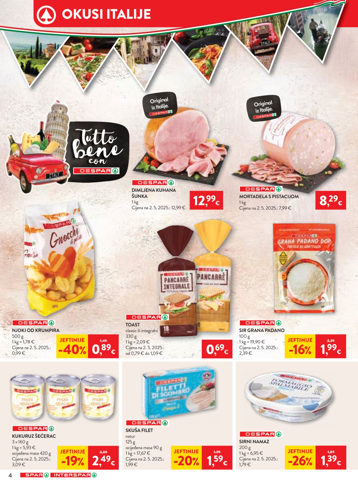SPAR - INTERSPAR katalog Akcija 29.04. - 05.05.2026.