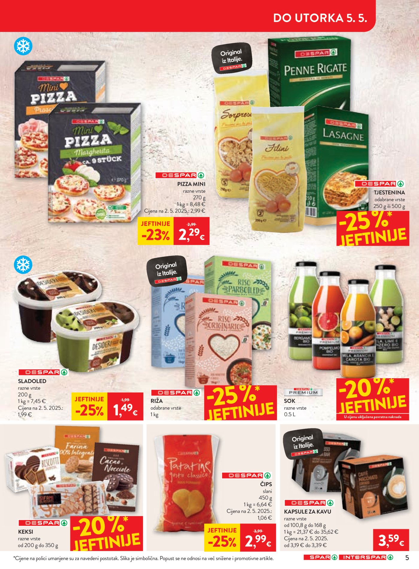 SPAR - INTERSPAR katalog Akcija 29.04. - 05.05.2026.