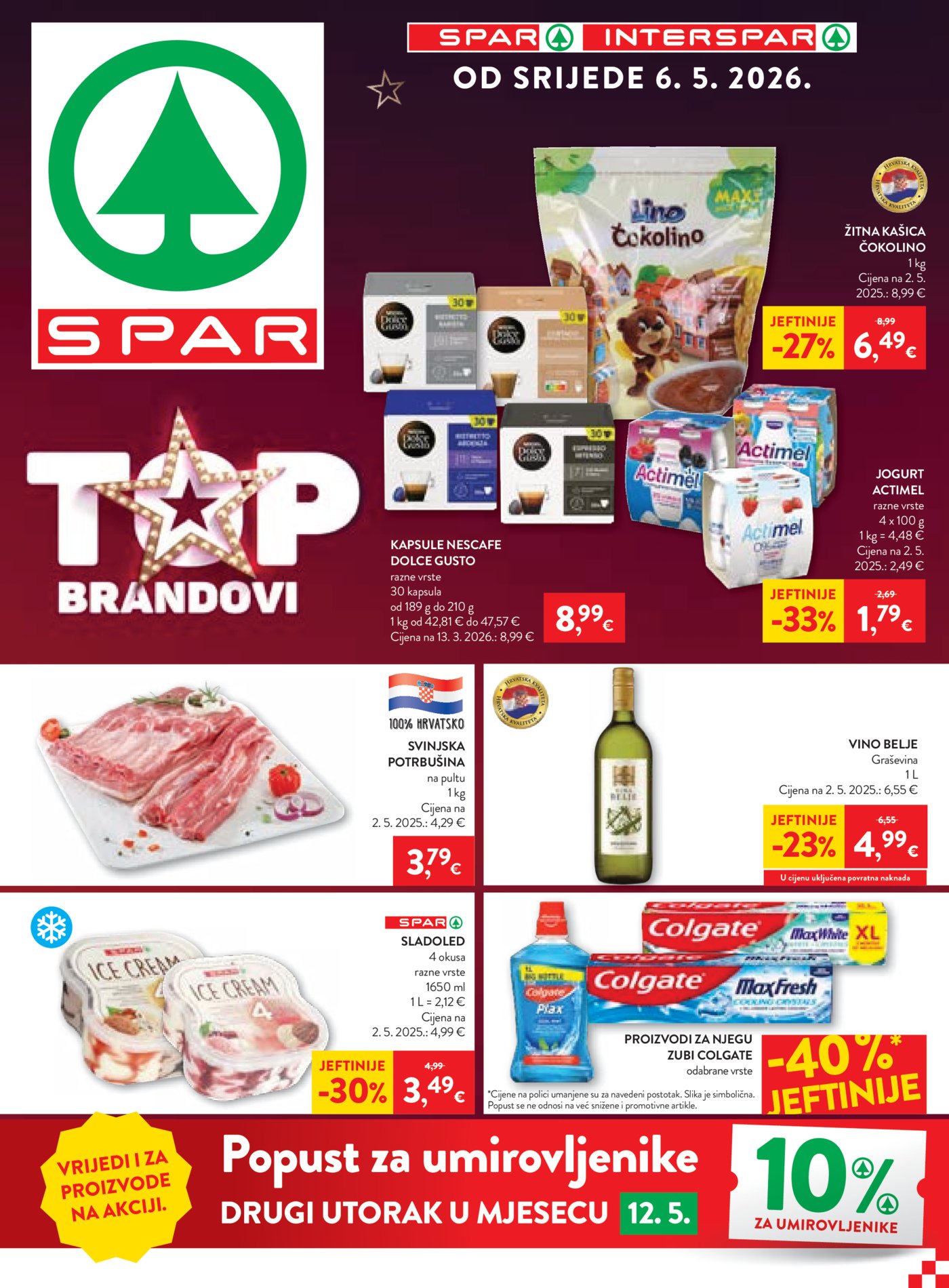 Spar katalog Akcija 06.05. - 12.05.2026.