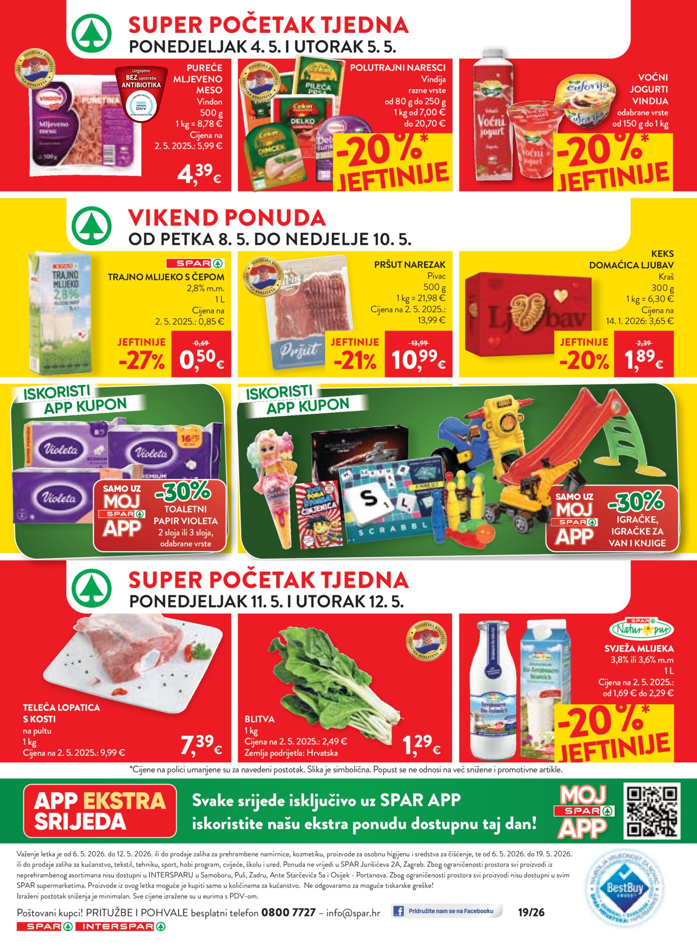 Spar katalog Akcija 06.05. - 12.05.2026.