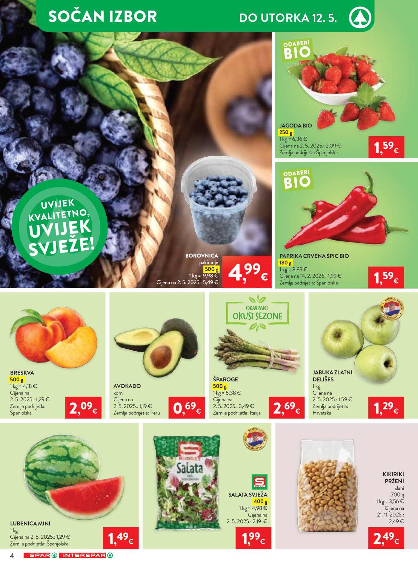 Spar katalog Akcija 06.05. - 12.05.2026.
