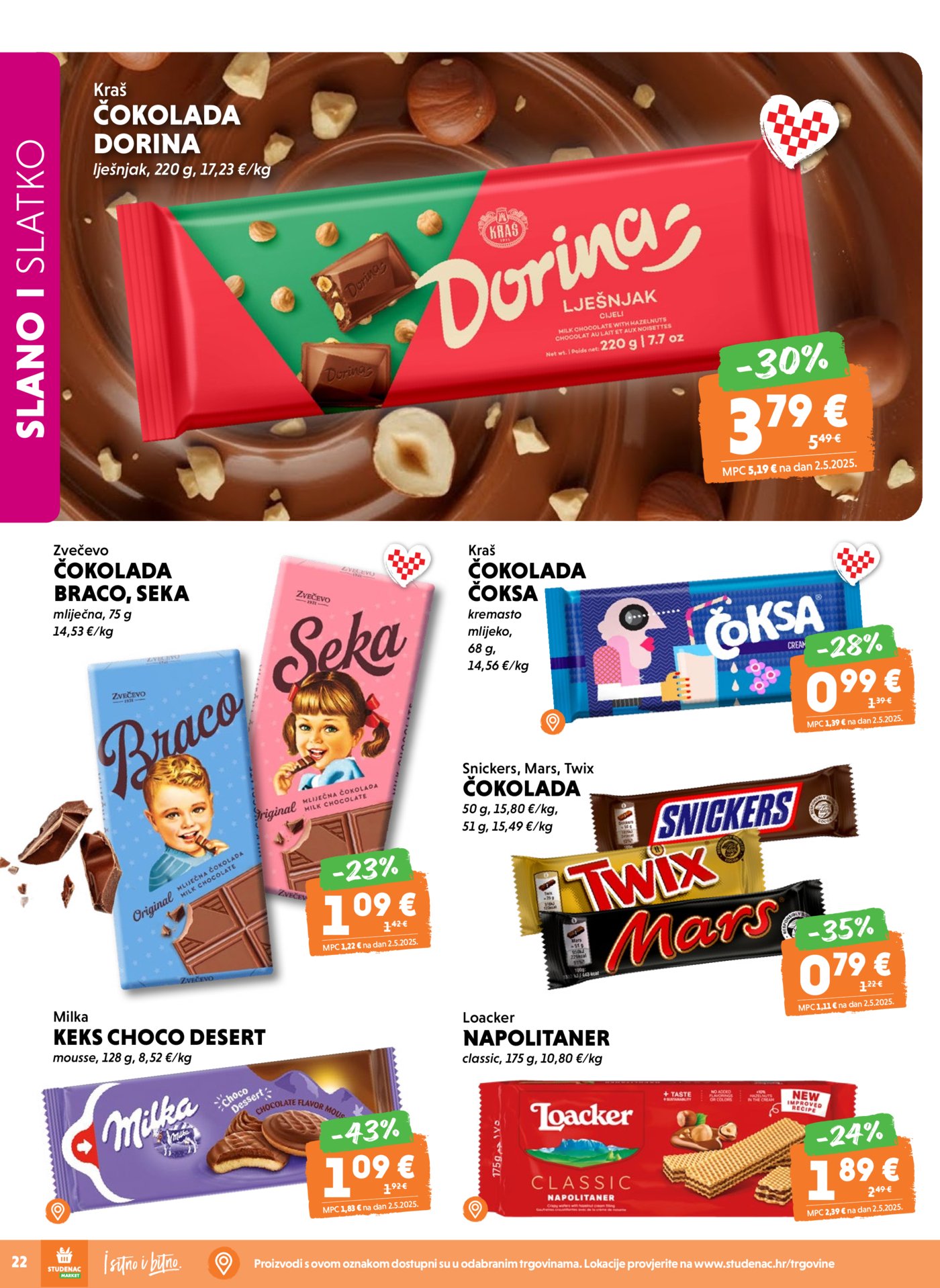 Studenac katalog Akcija 22.04. - 28.04.2026.