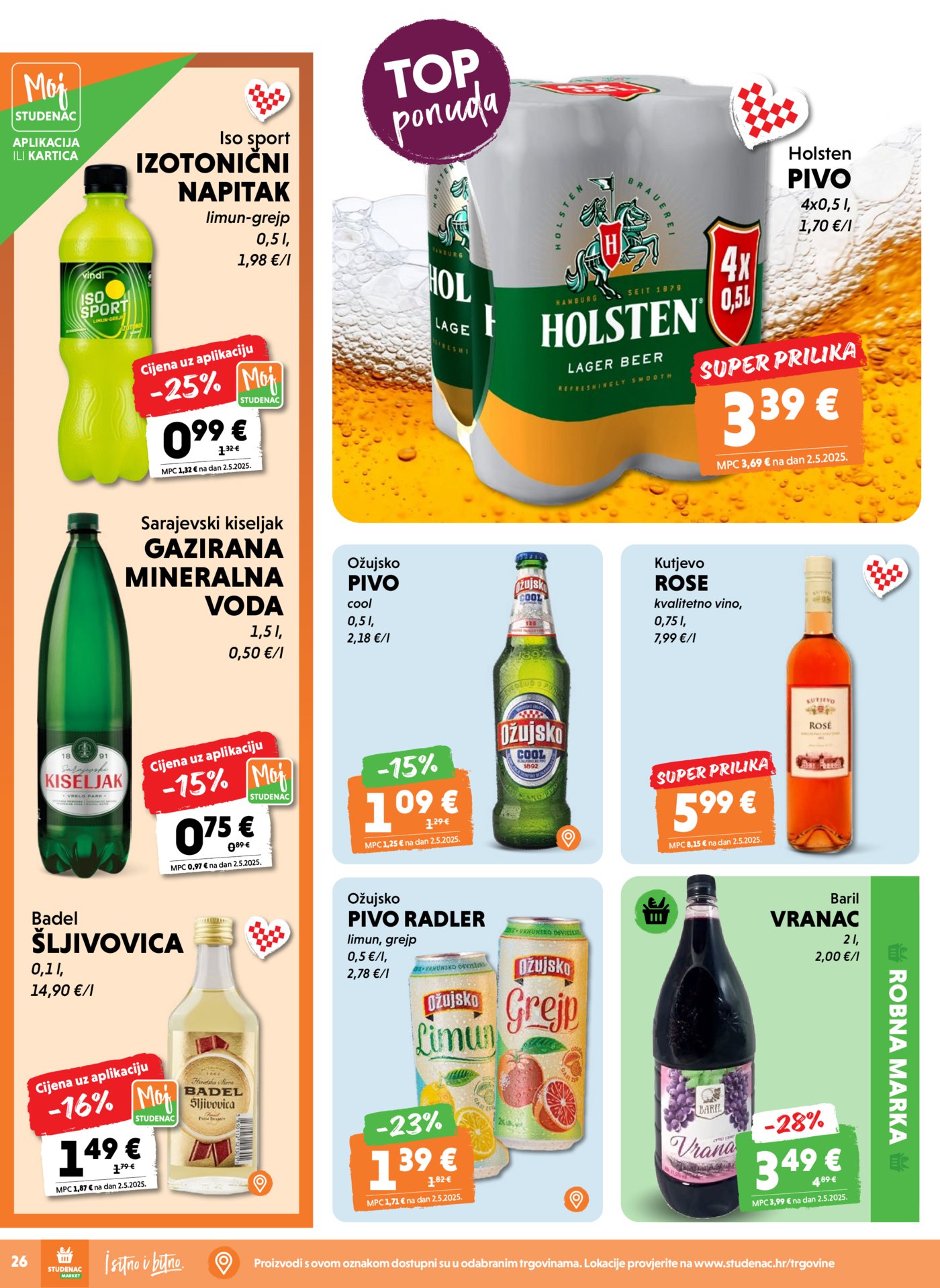 Studenac katalog Akcija 22.04. - 28.04.2026.