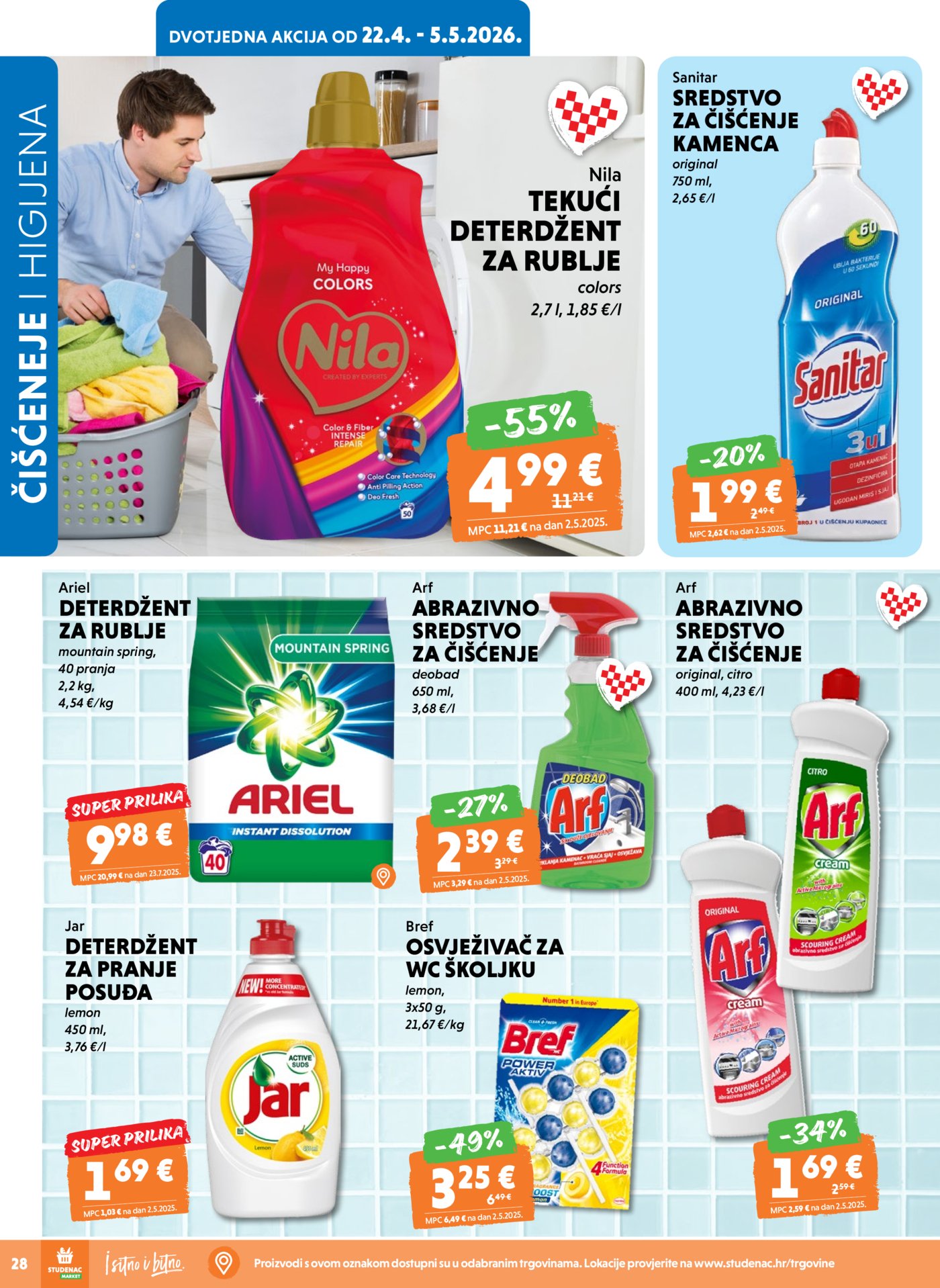 Studenac katalog Akcija 22.04. - 28.04.2026.