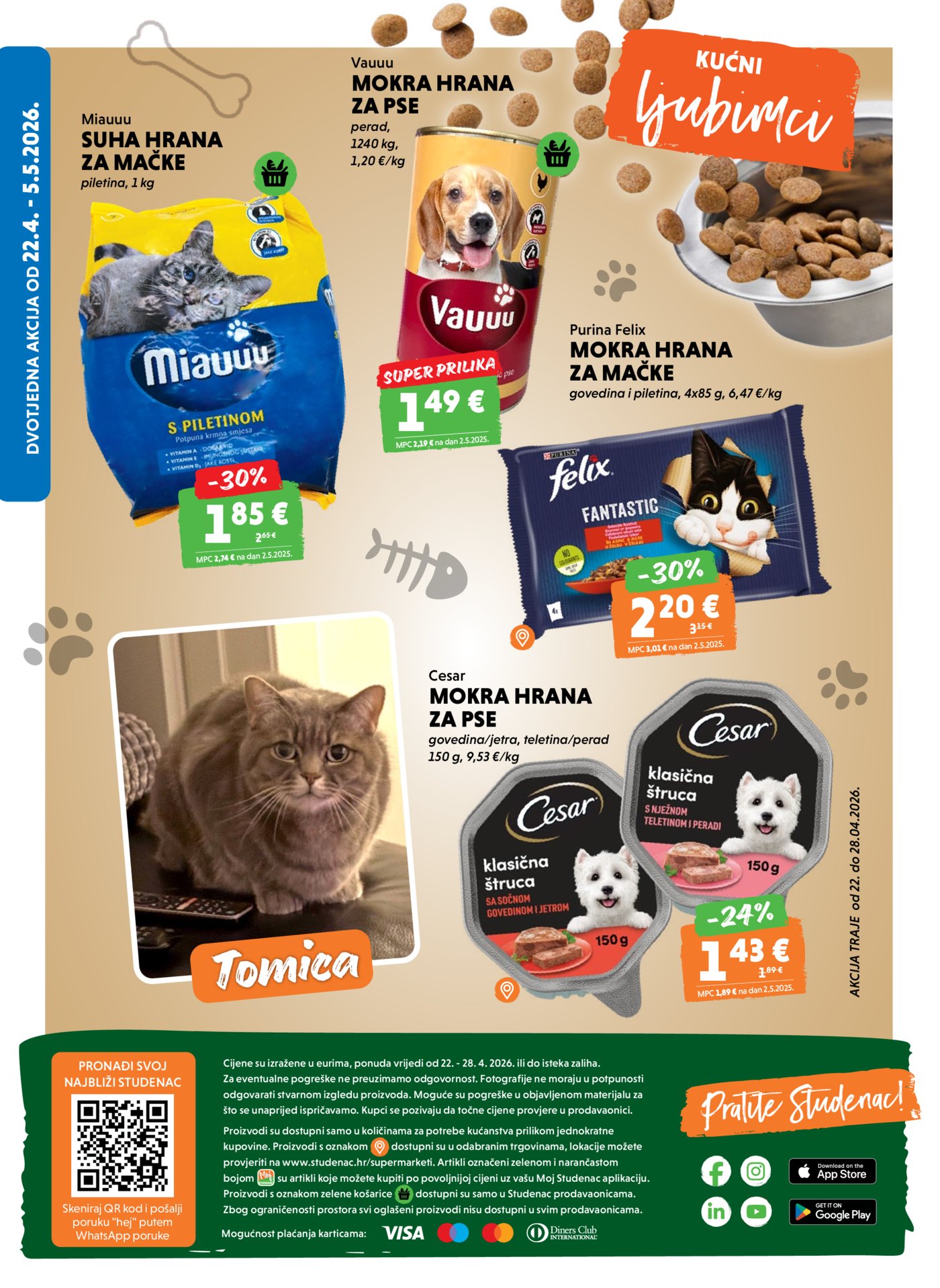 Studenac katalog Akcija 22.04. - 28.04.2026.