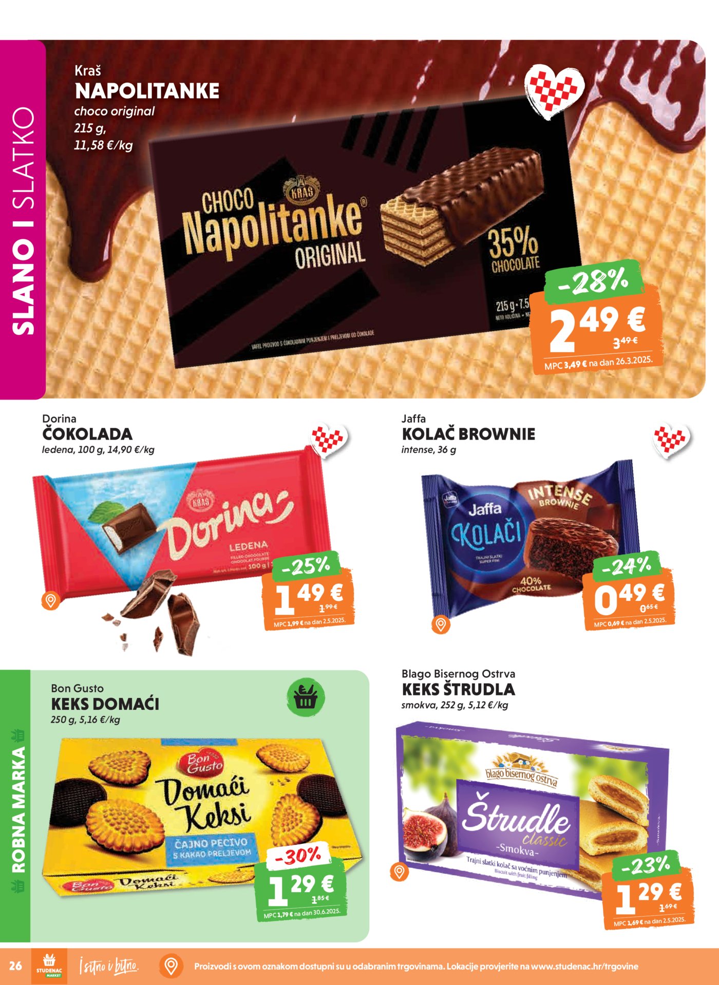 Studenac katalog Akcija 29.04. - 05.05.2026.